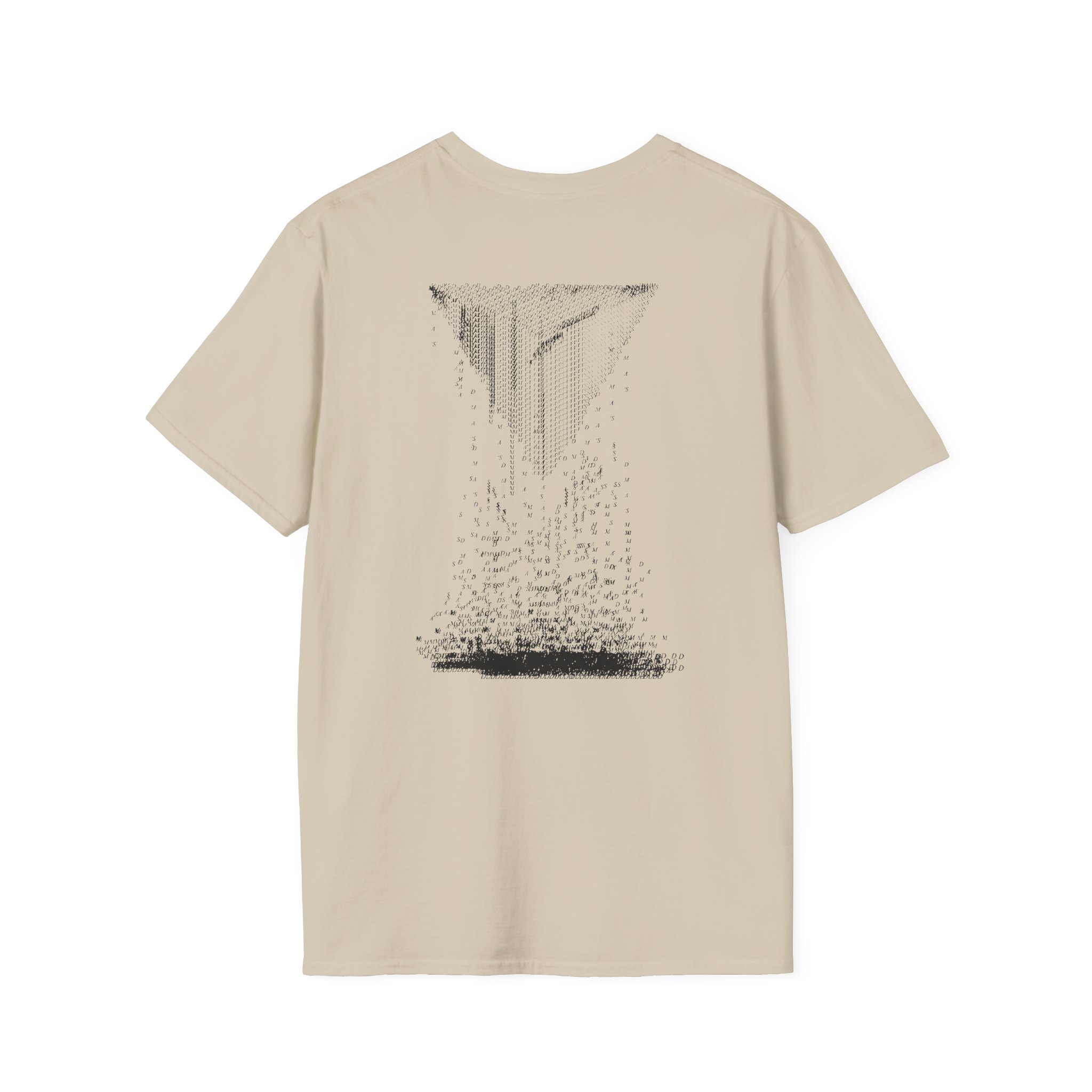 Dmas Crumbling Logo Unisex Softstyle T-Shirt