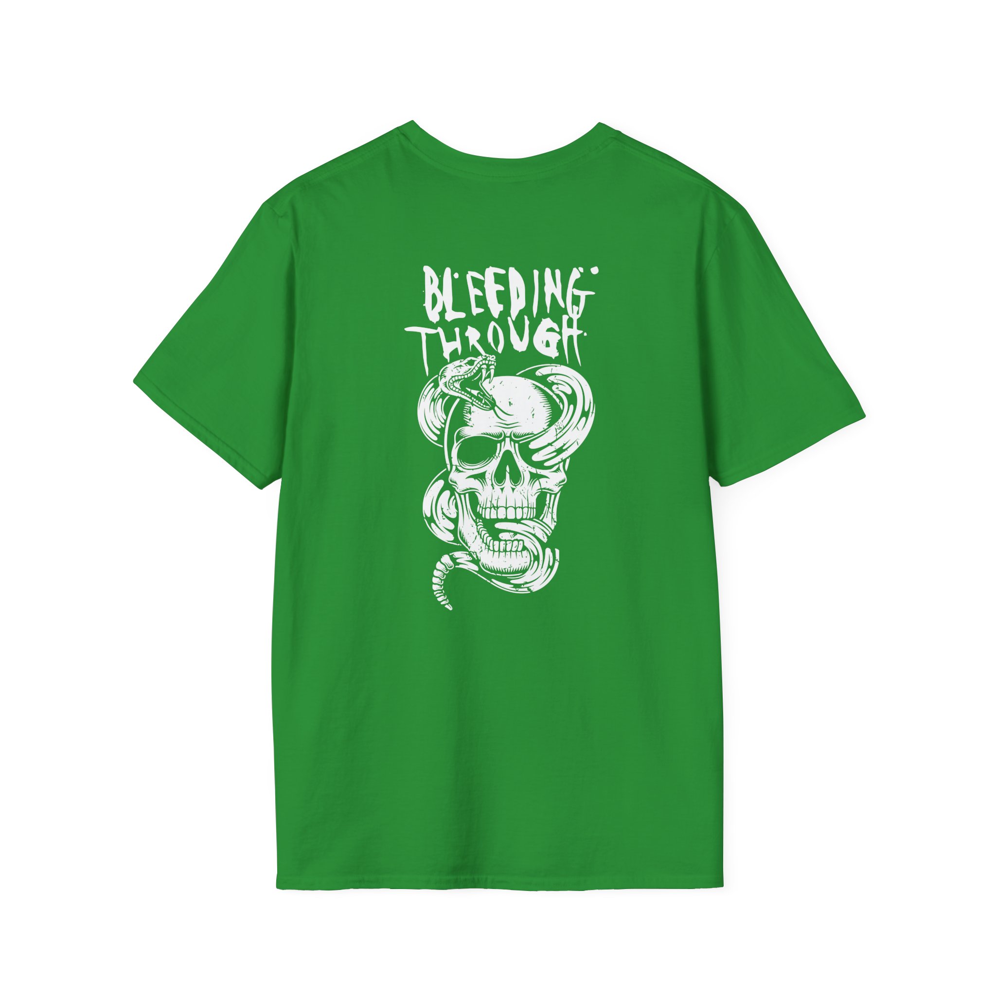 Bleeding Through SNAKE Unisex Softstyle T-Shirt
