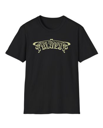 The Moody Blues Distressed Logo Unisex Softstyle T-Shirt
