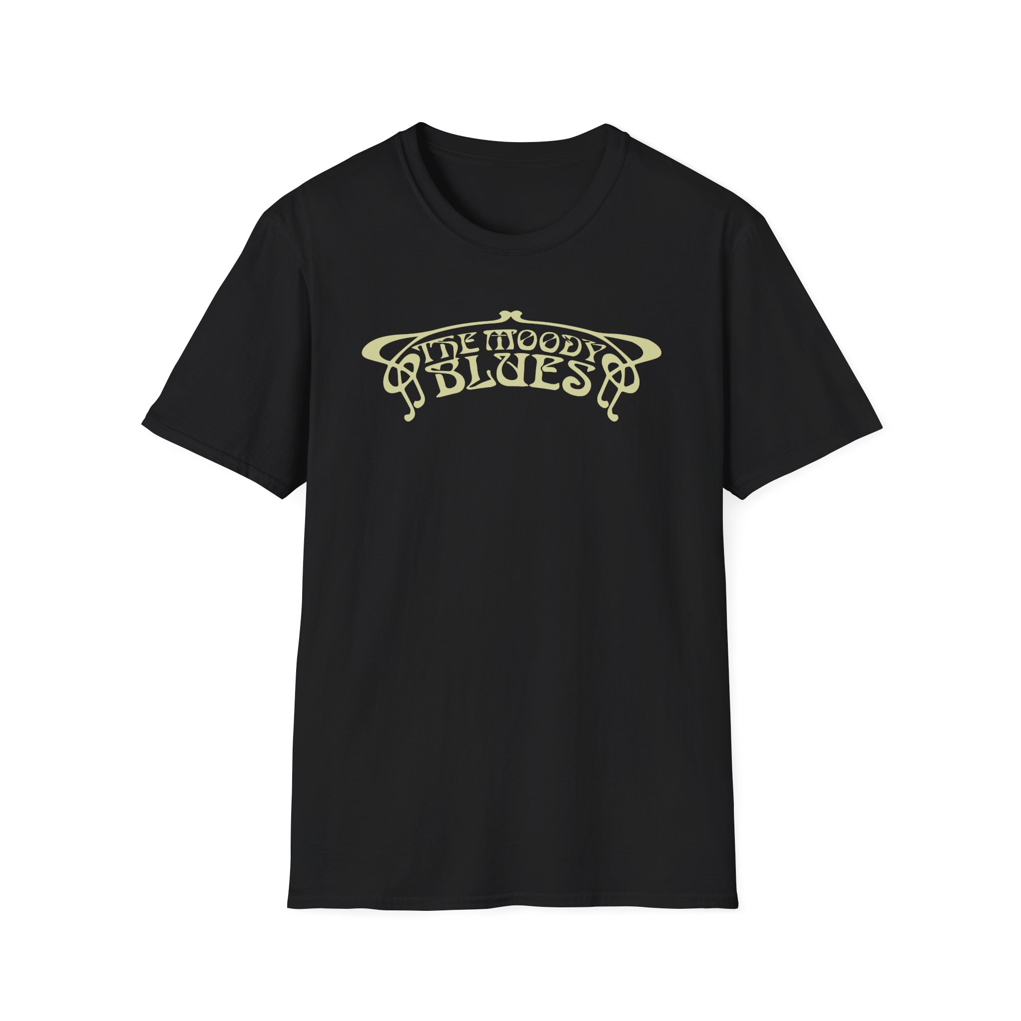 The Moody Blues Distressed Logo Unisex Softstyle T-Shirt
