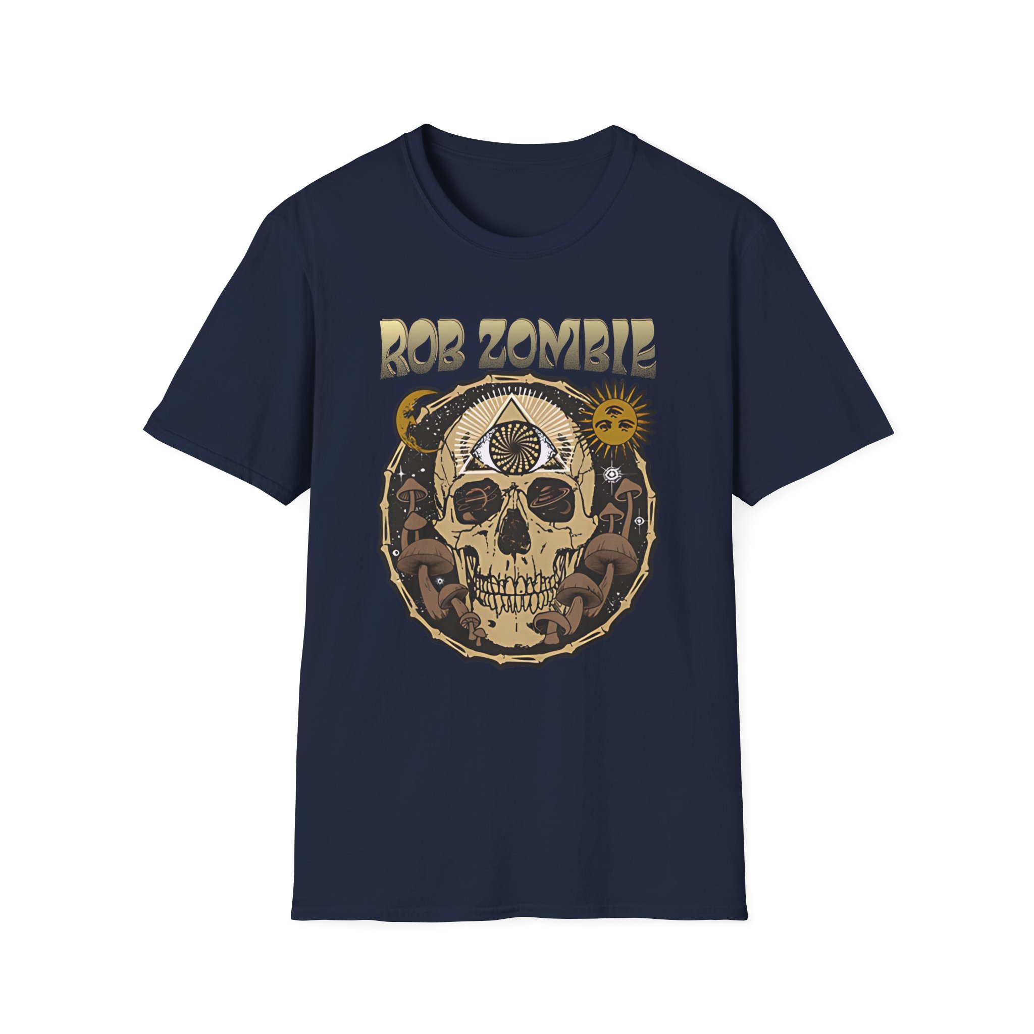 Rob Zombie Lsd Skull Unisex Softstyle T-Shirt