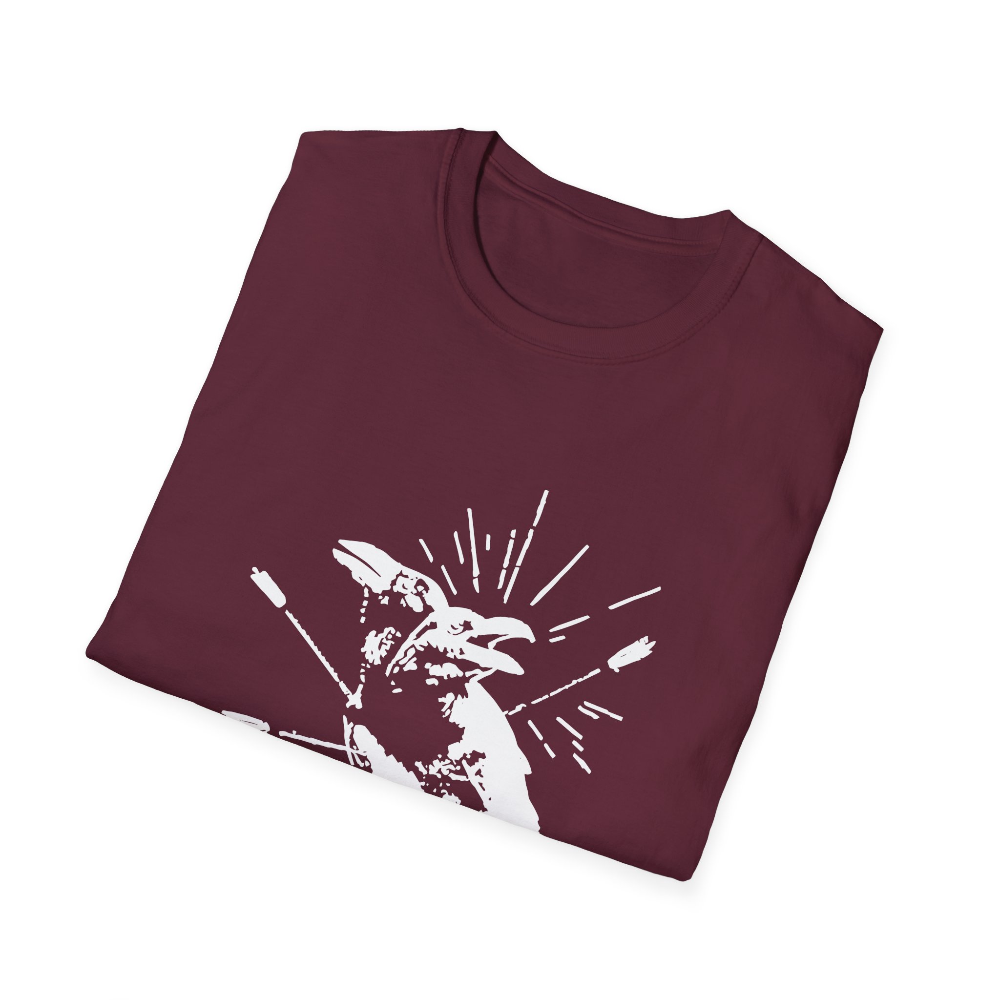 Poppy Coward Birds Unisex Softstyle T-Shirt