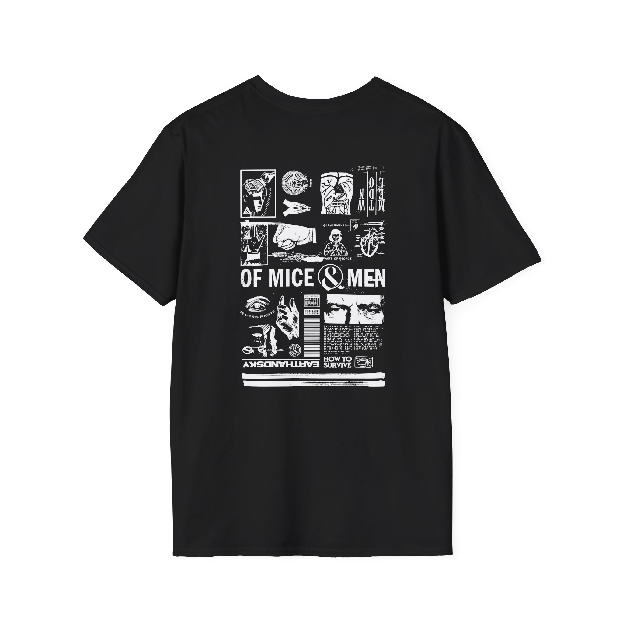 Of Mice and Men Earthandsky Unisex Softstyle T-Shirt