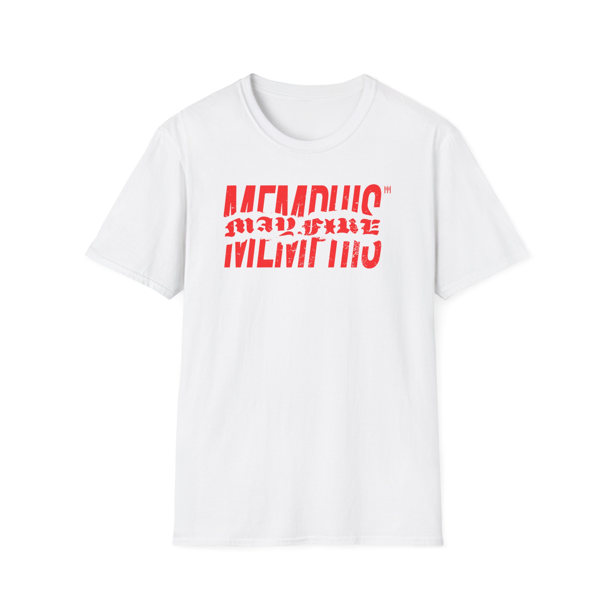 Memphis May Fire Split Unisex Softstyle T-Shirt