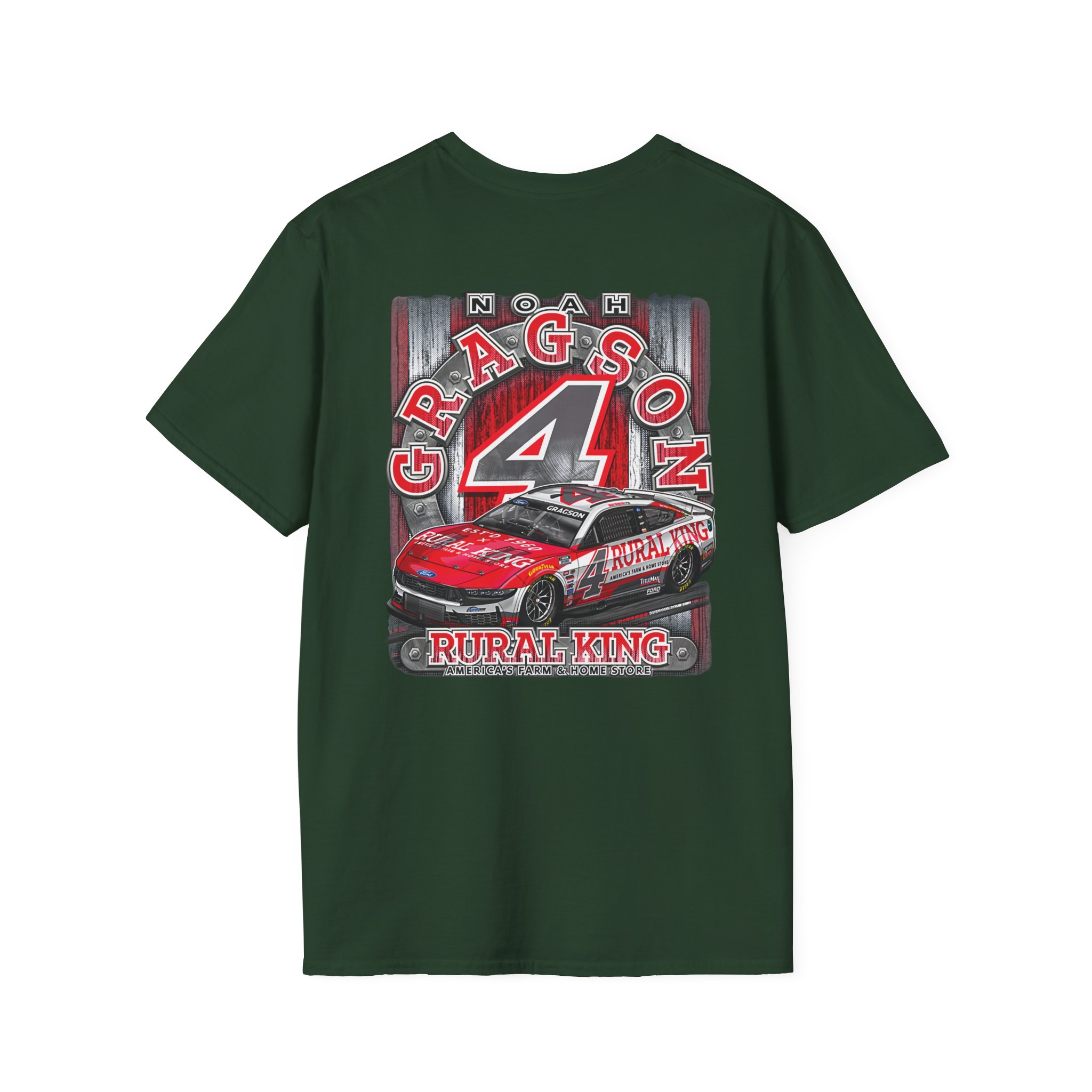 Noah Gragson Rural King Dk Unisex Softstyle T-Shirt