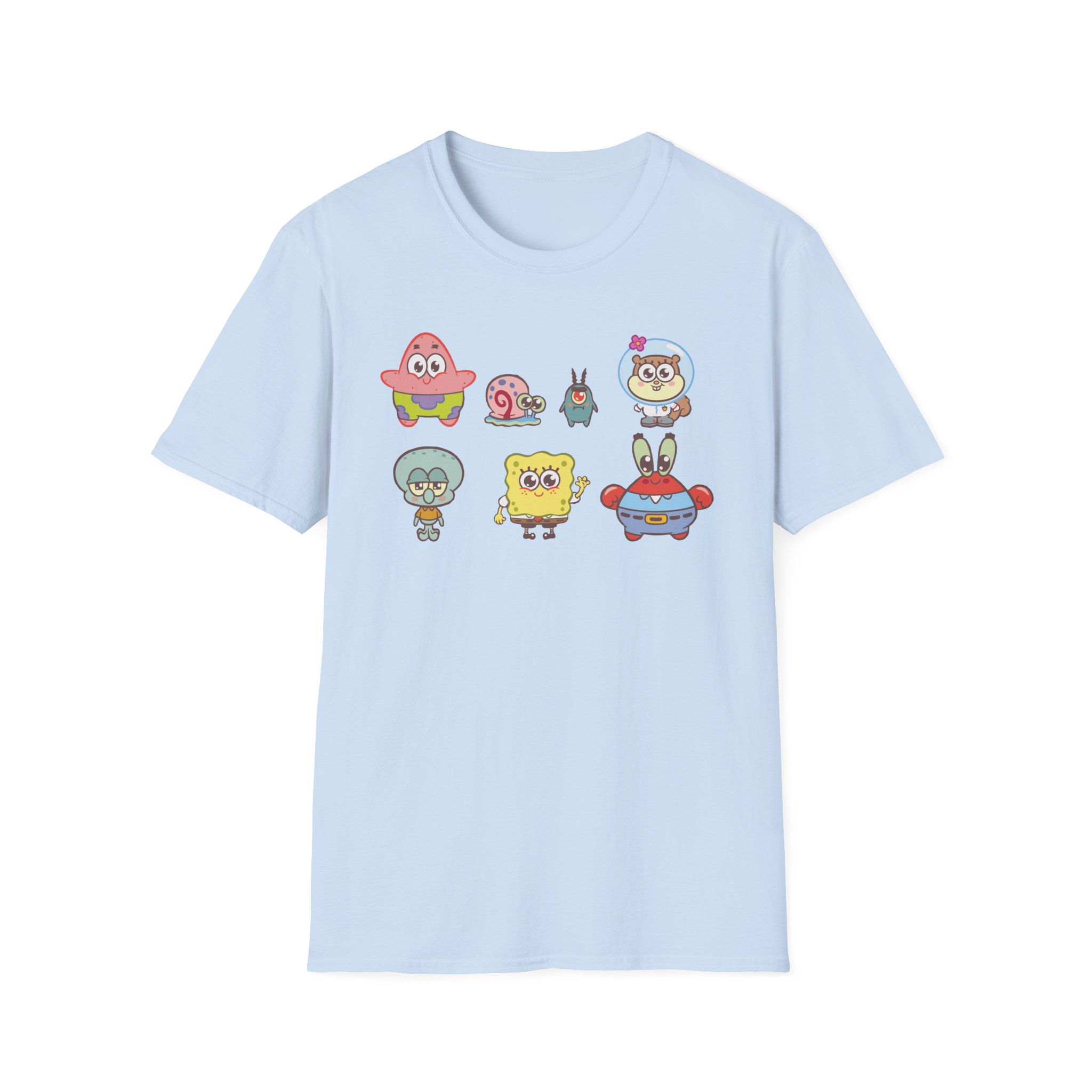 Spongebob AdoraBob Gang Unisex Softstyle T-Shirt