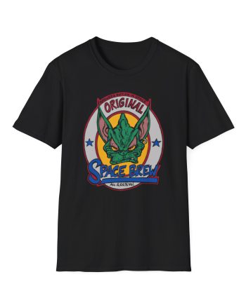 Tankard Space Brew Unisex Softstyle T-Shirt