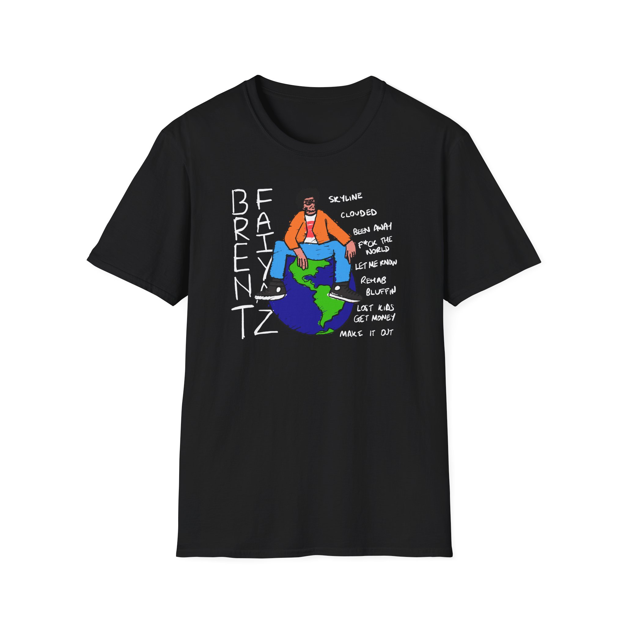 Brent Faiyaz Sketchbook Unisex Softstyle T-Shirt