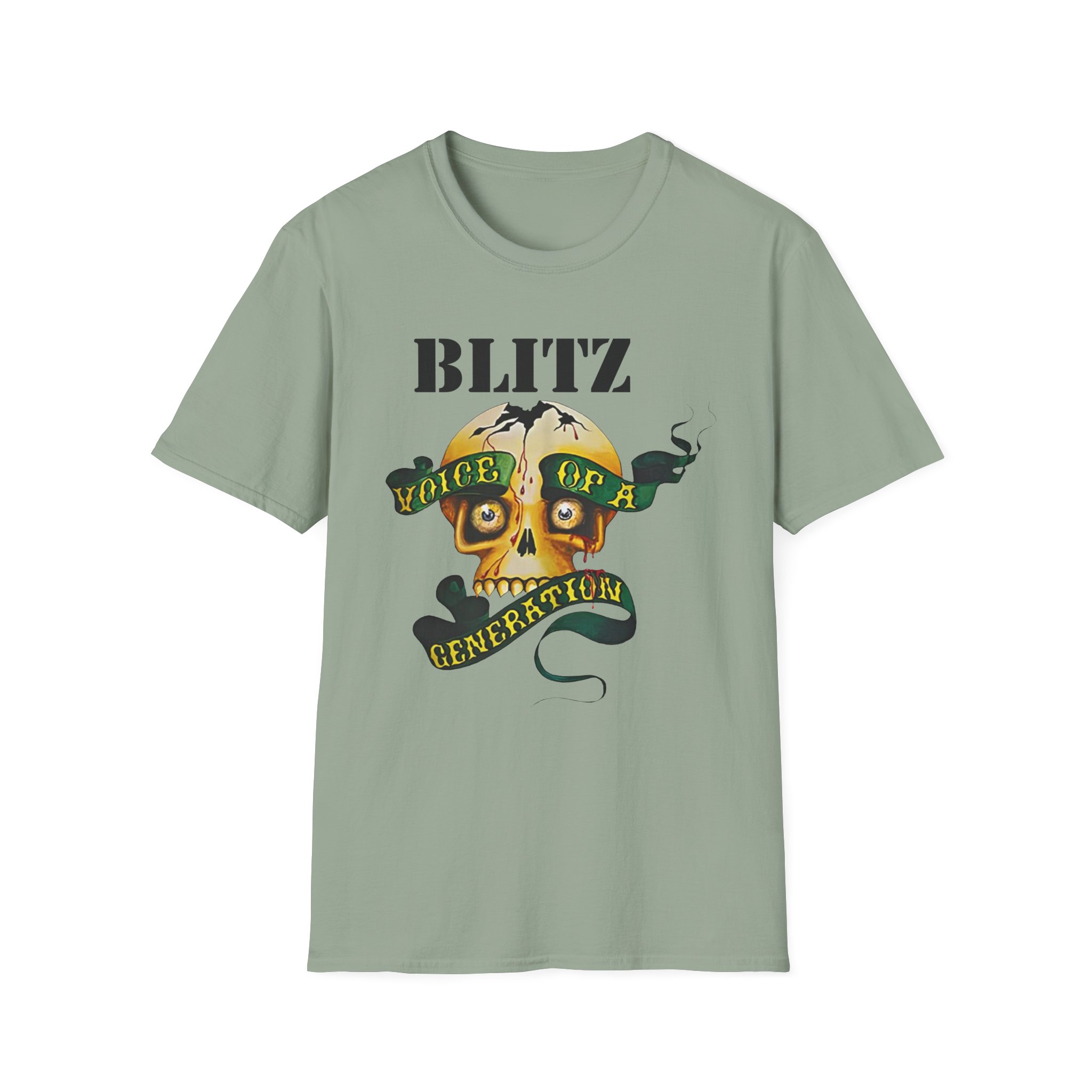 Blitz Voice Of A Generation Unisex Softstyle T-Shirt
