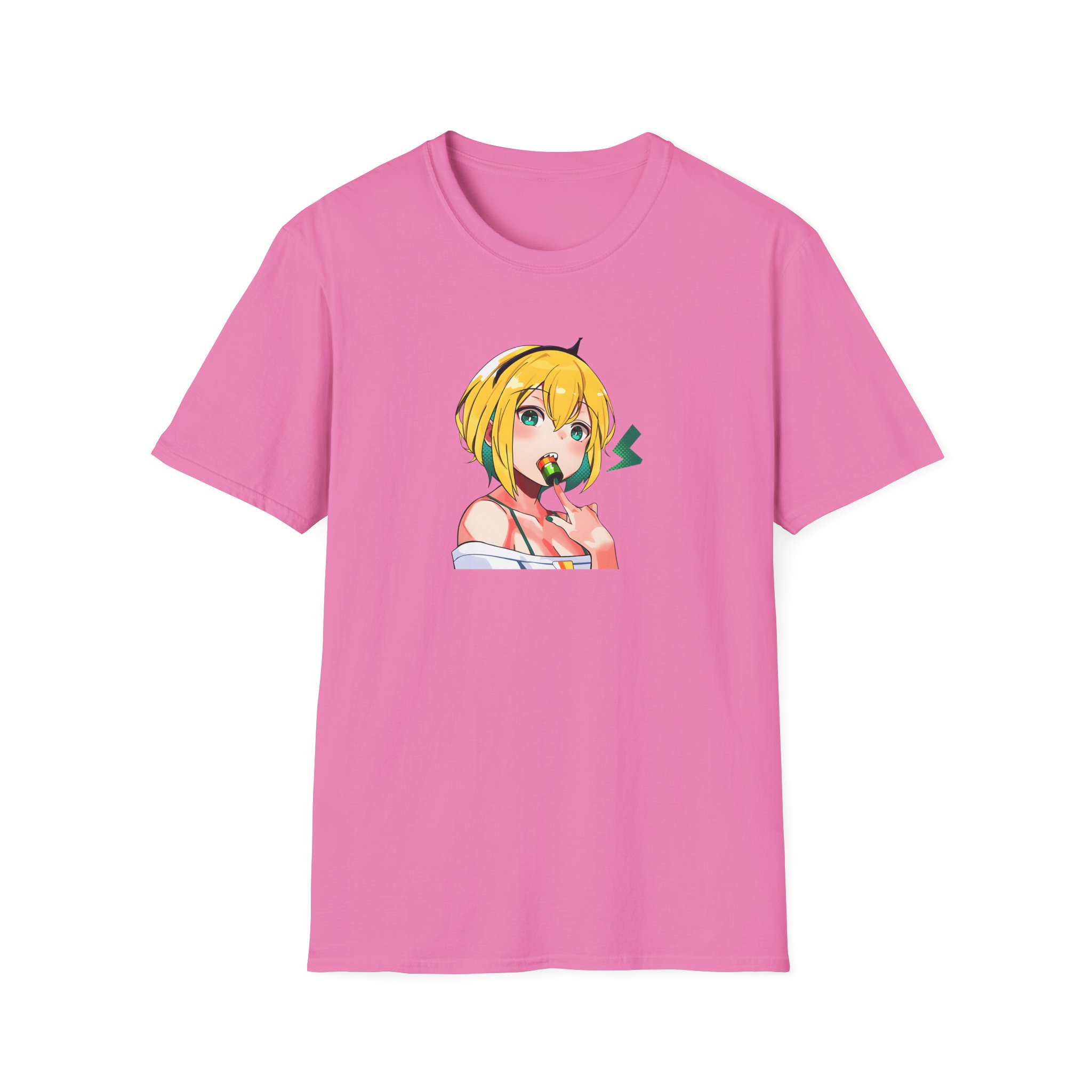 Amano Pikamee Anime Unisex Softstyle T-Shirt