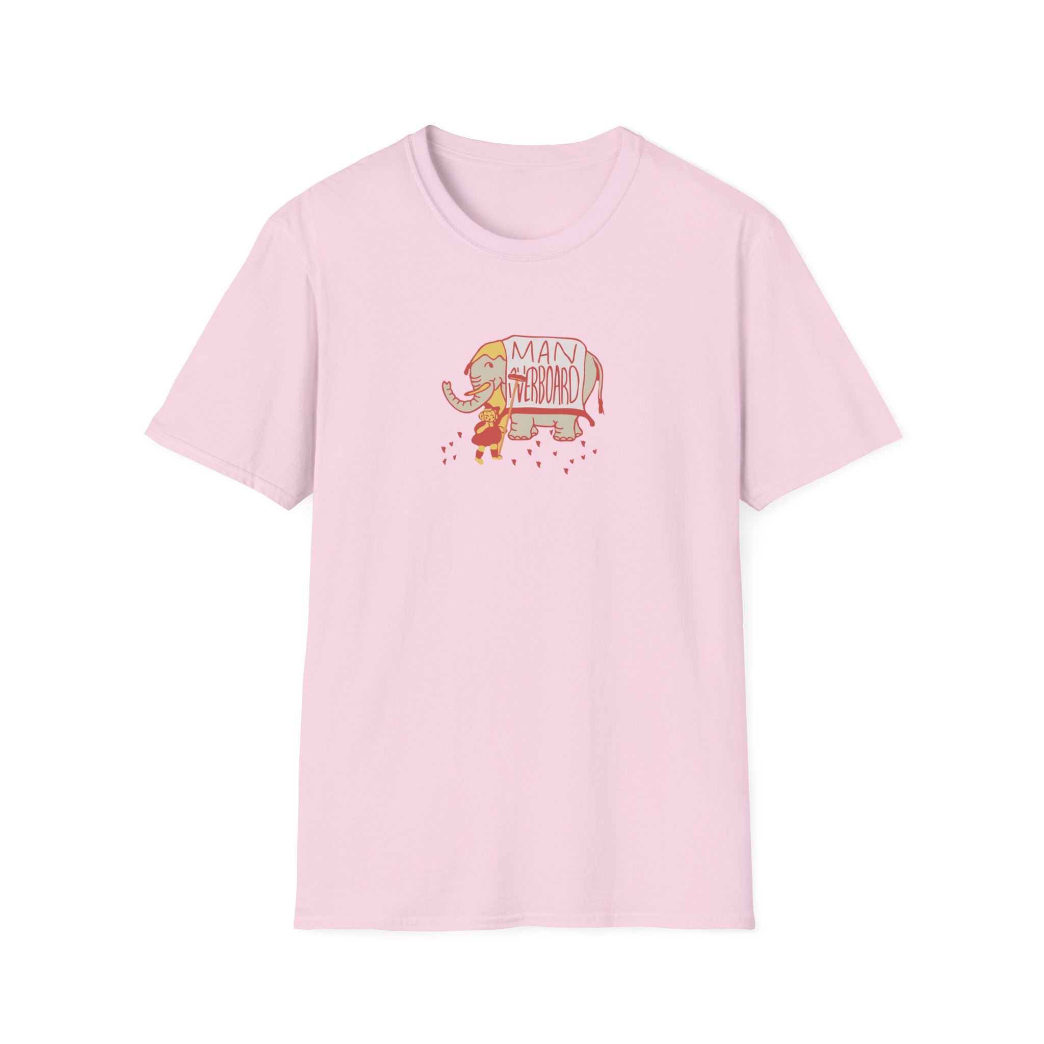 Man Overboard Elephant Unisex Softstyle T-Shirt