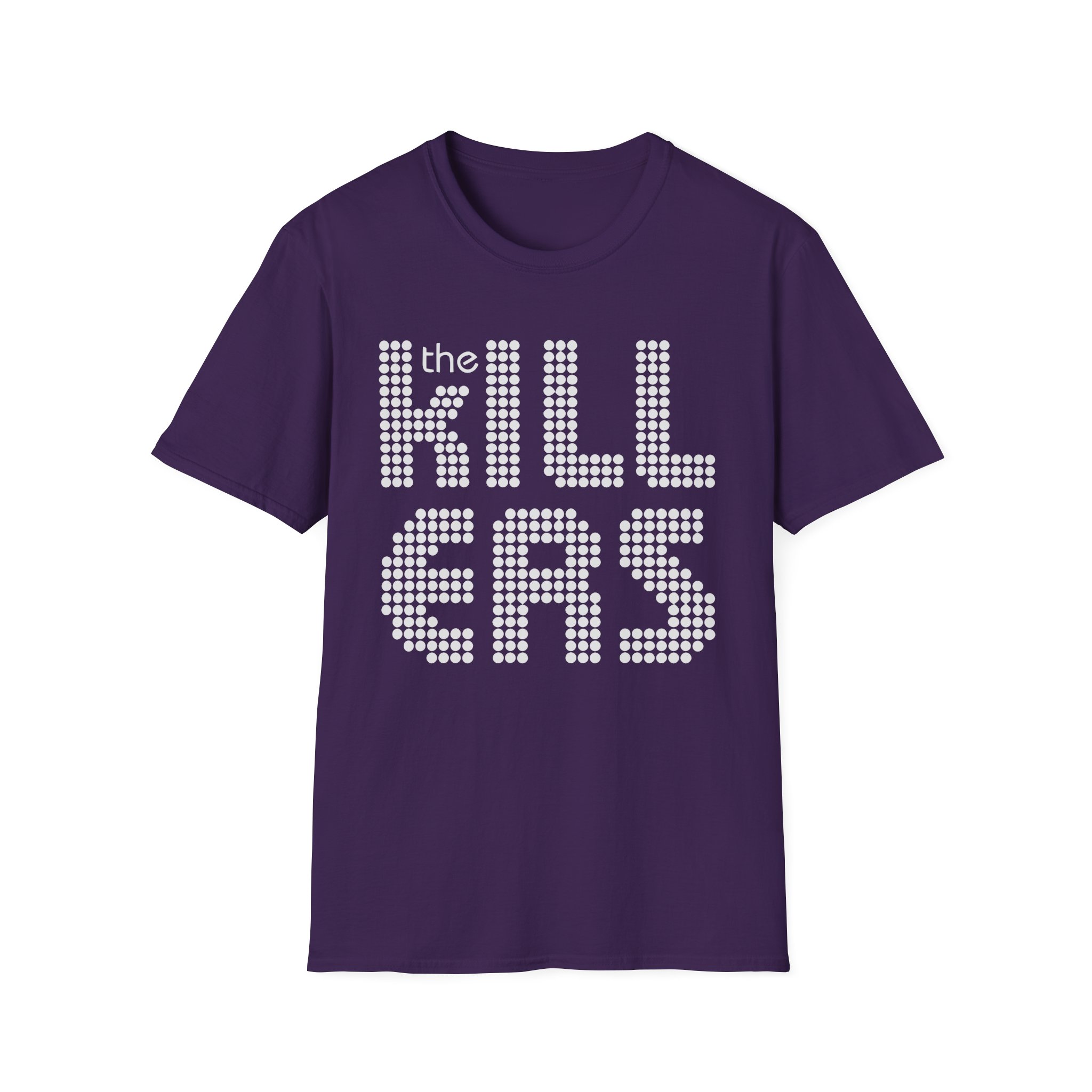 TK Distressed Stacked Logo Unisex Softstyle T-Shirt