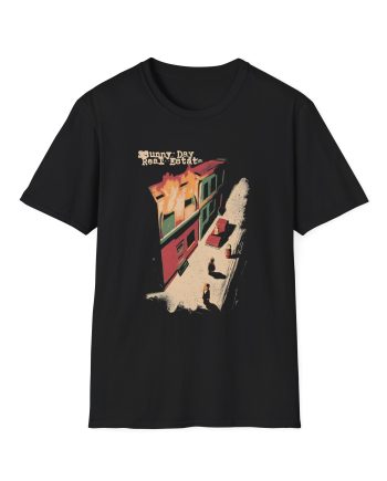 Sunny Day Real Estate Burning Building Unisex Softstyle T-Shirt