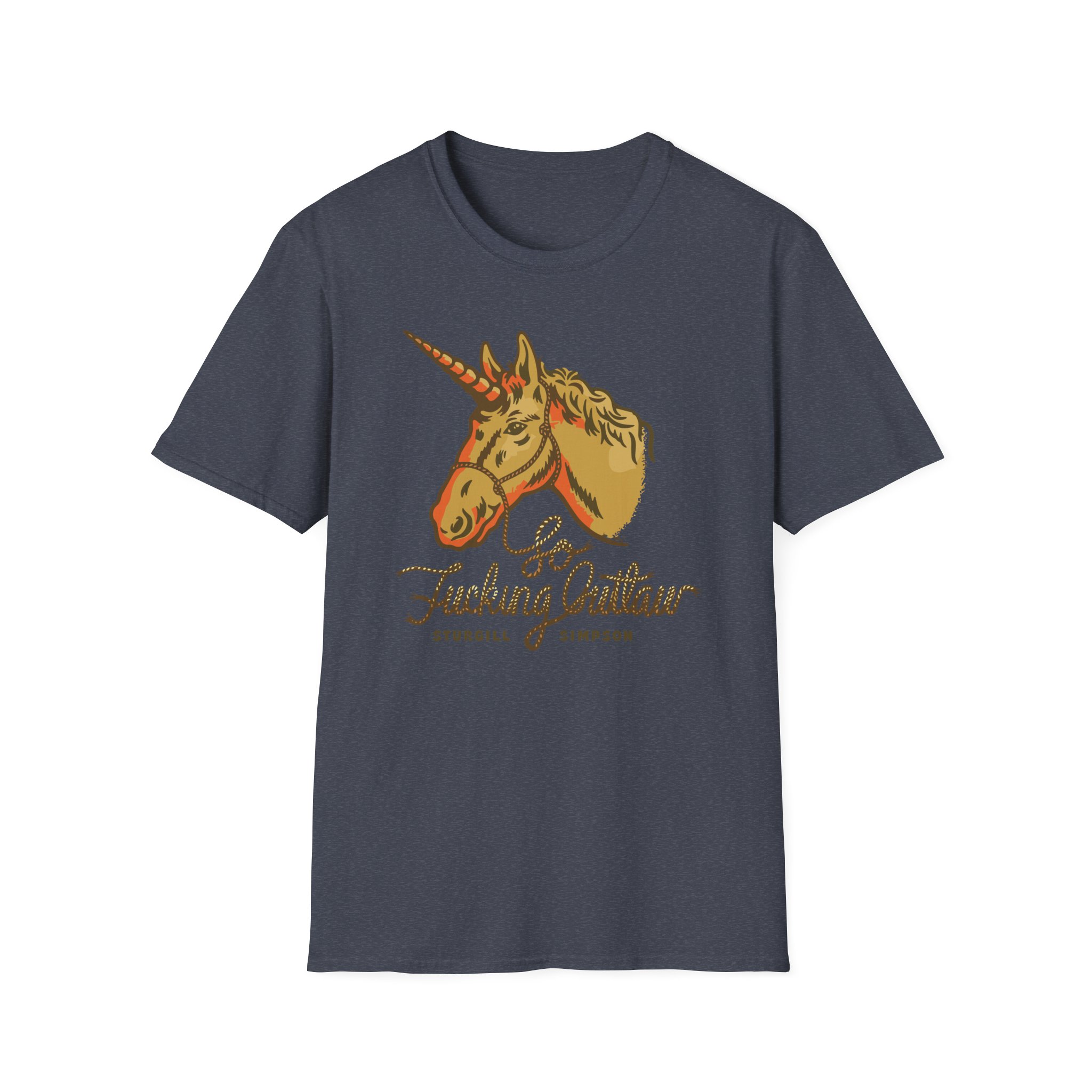 Sturgill Simpson Outlaw Unicorn Unisex Softstyle T-Shirt