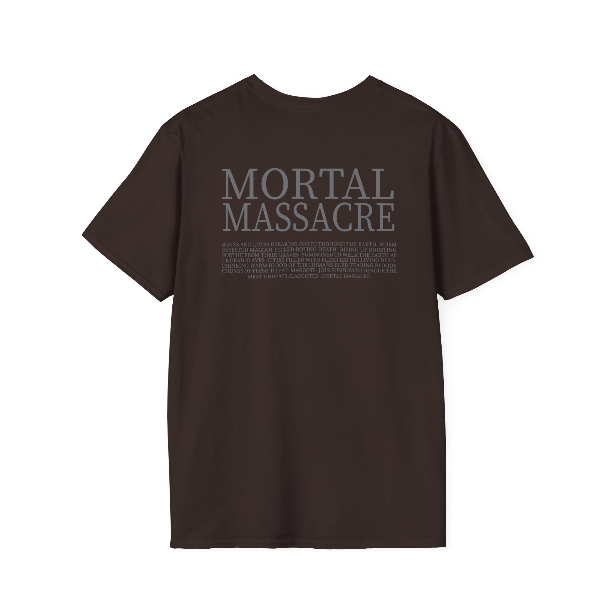 Mortician Mortal Massacre Unisex Softstyle T-Shirt