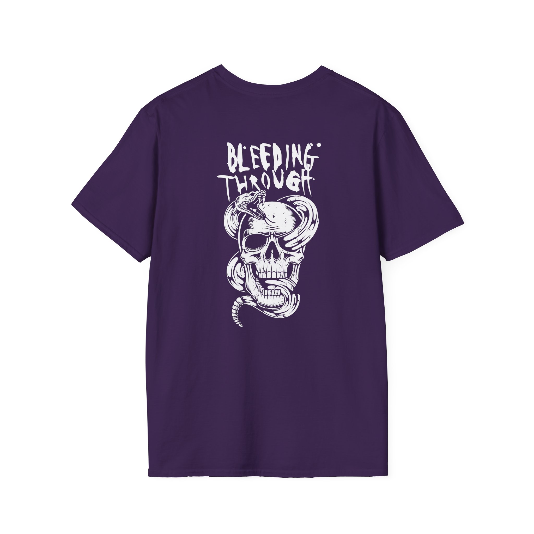 Bleeding Through SNAKE Unisex Softstyle T-Shirt