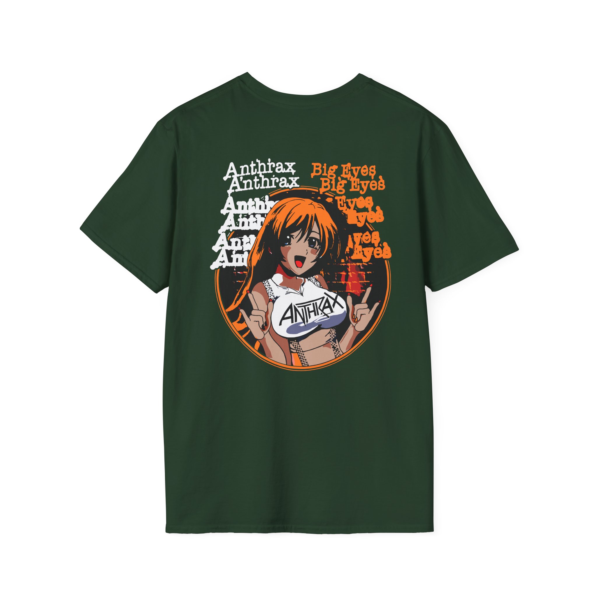 Anthrax Big Eyes Unisex Softstyle T-Shirt