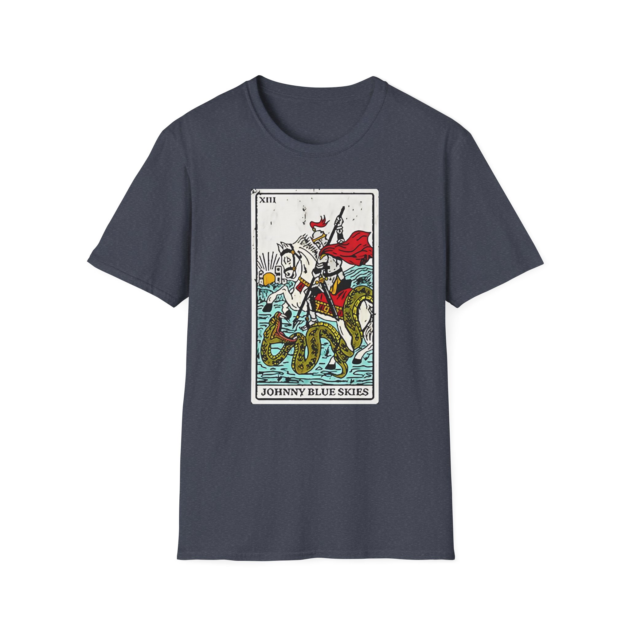 Sturgill Simpson Death Card Unisex Softstyle T-Shirt
