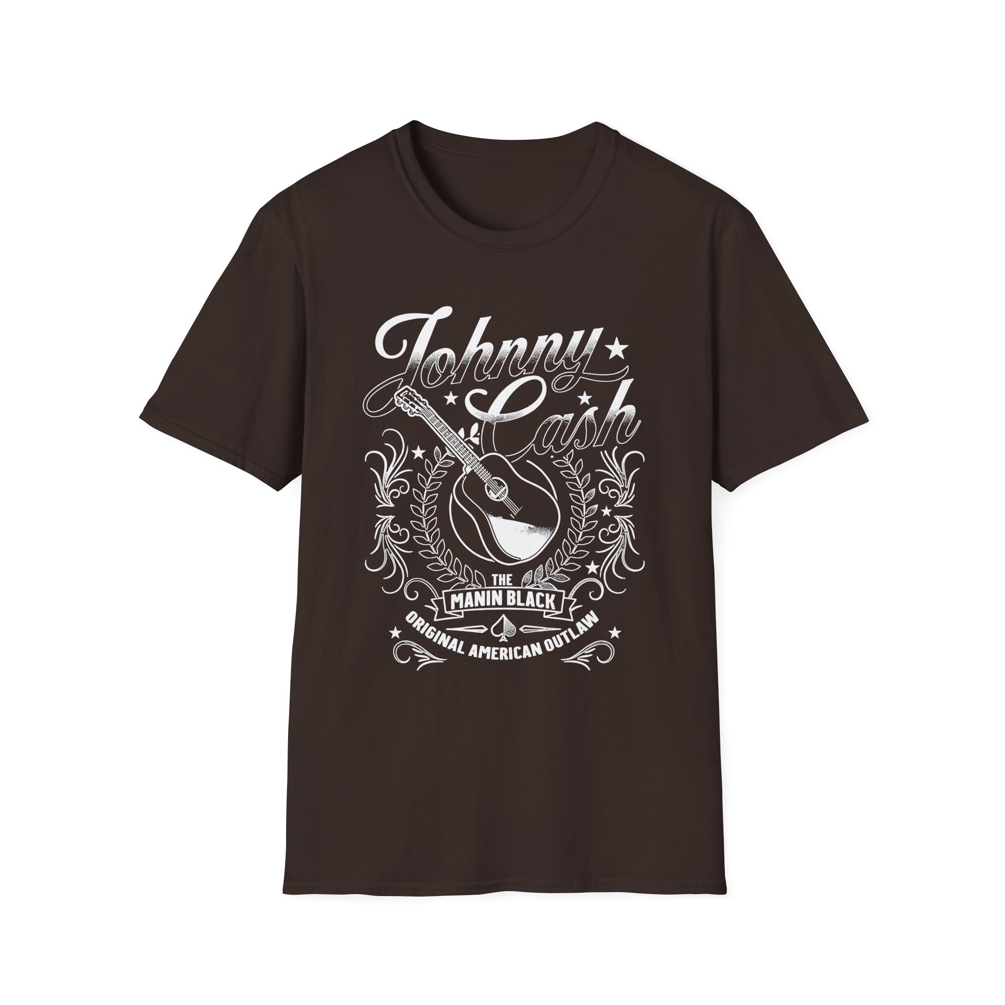 Johnny Cash Man in Black Guitar unisex t-shirt