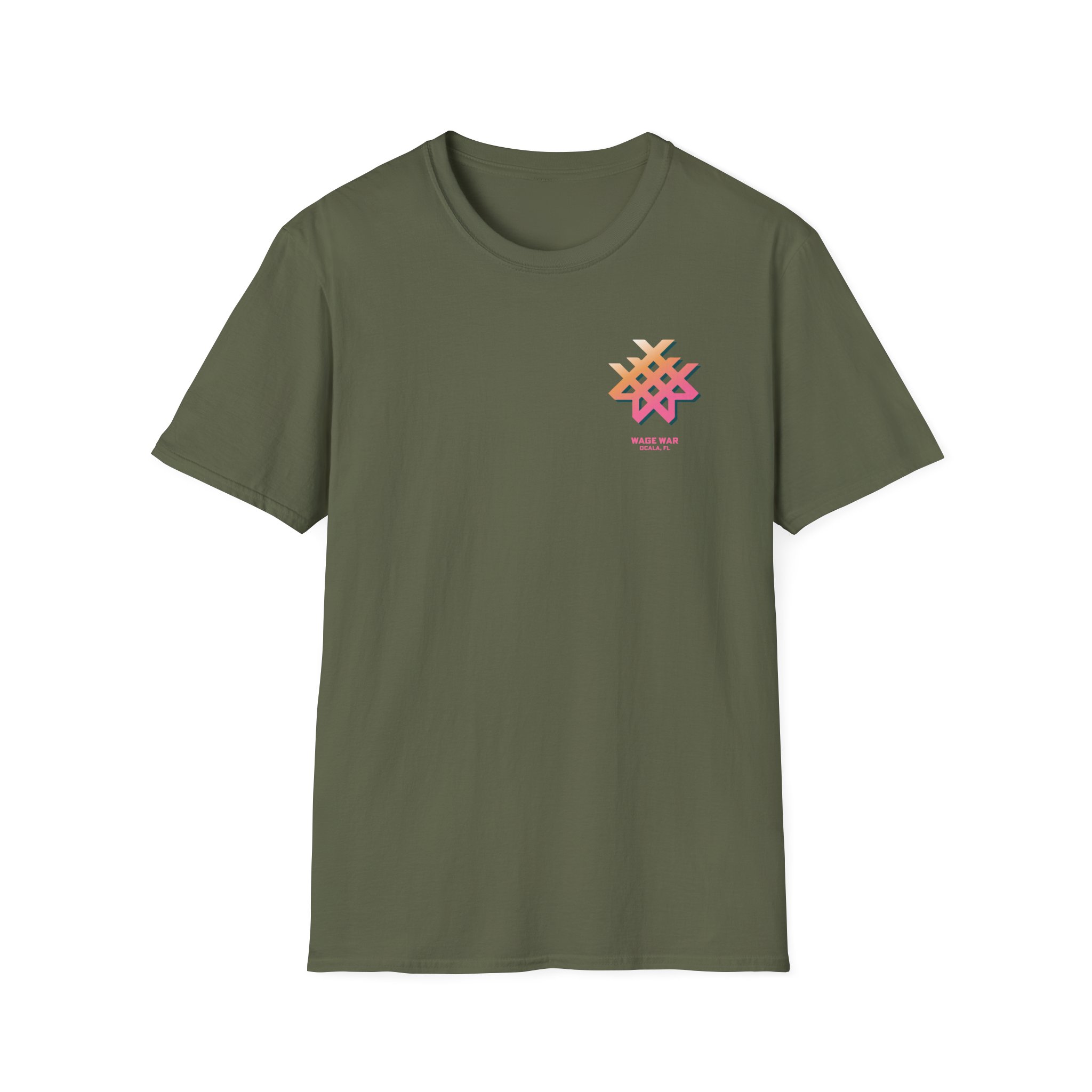 Wage War Swimming Gator Unisex Softstyle T-Shirt