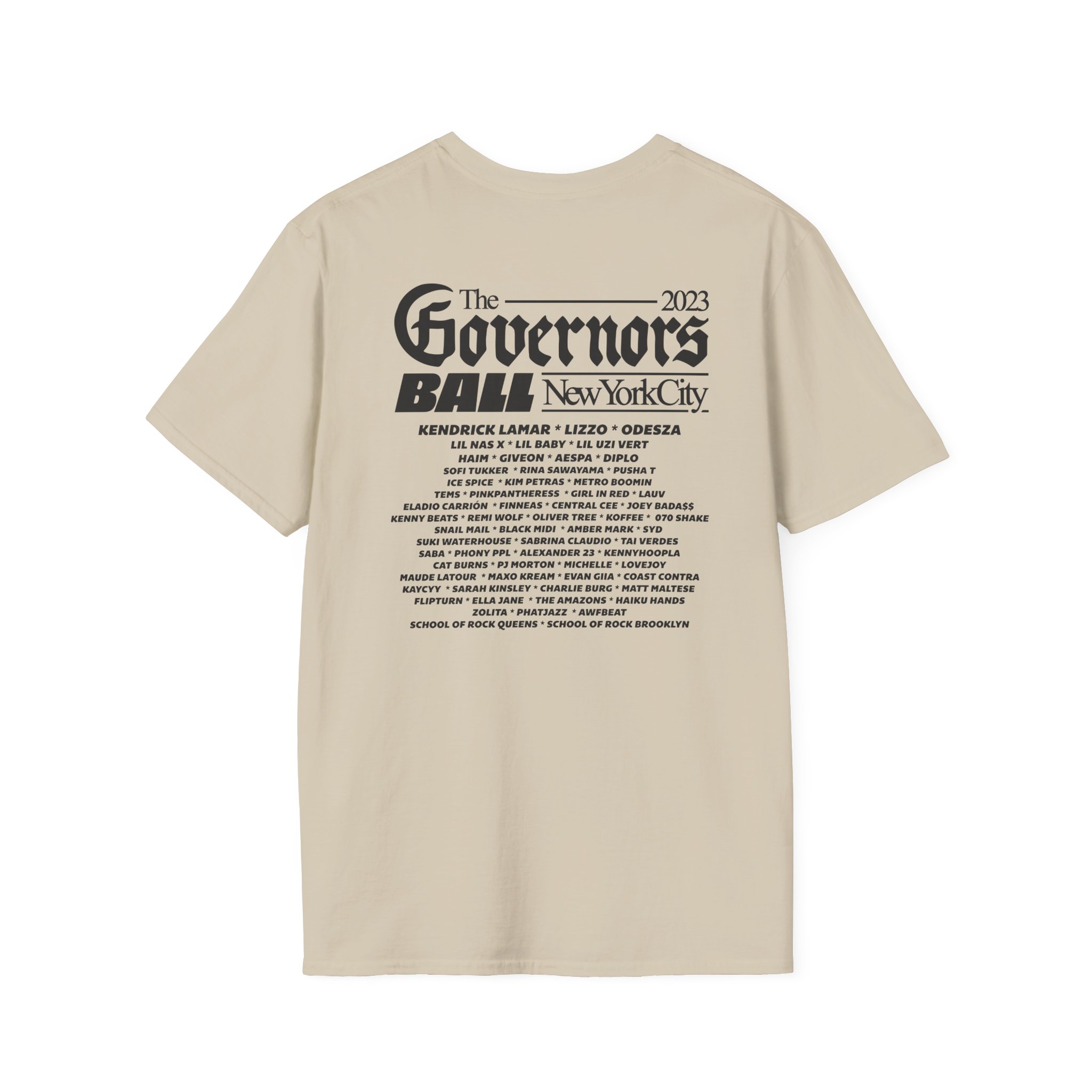 Gov Ball Liberty Skull Unisex Softstyle T-Shirt