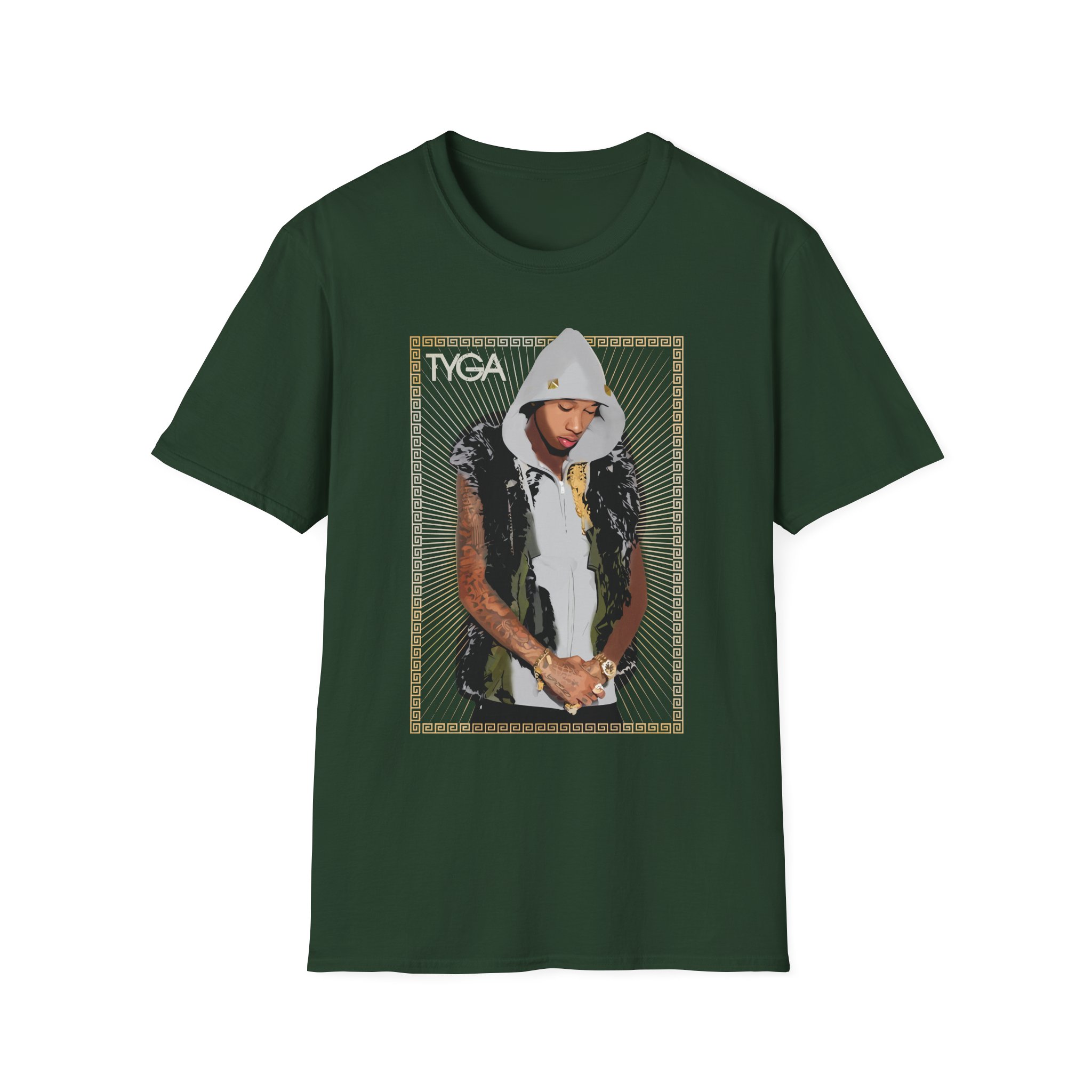 Tyga Gold Jr Vest Unisex Softstyle T-Shirt,