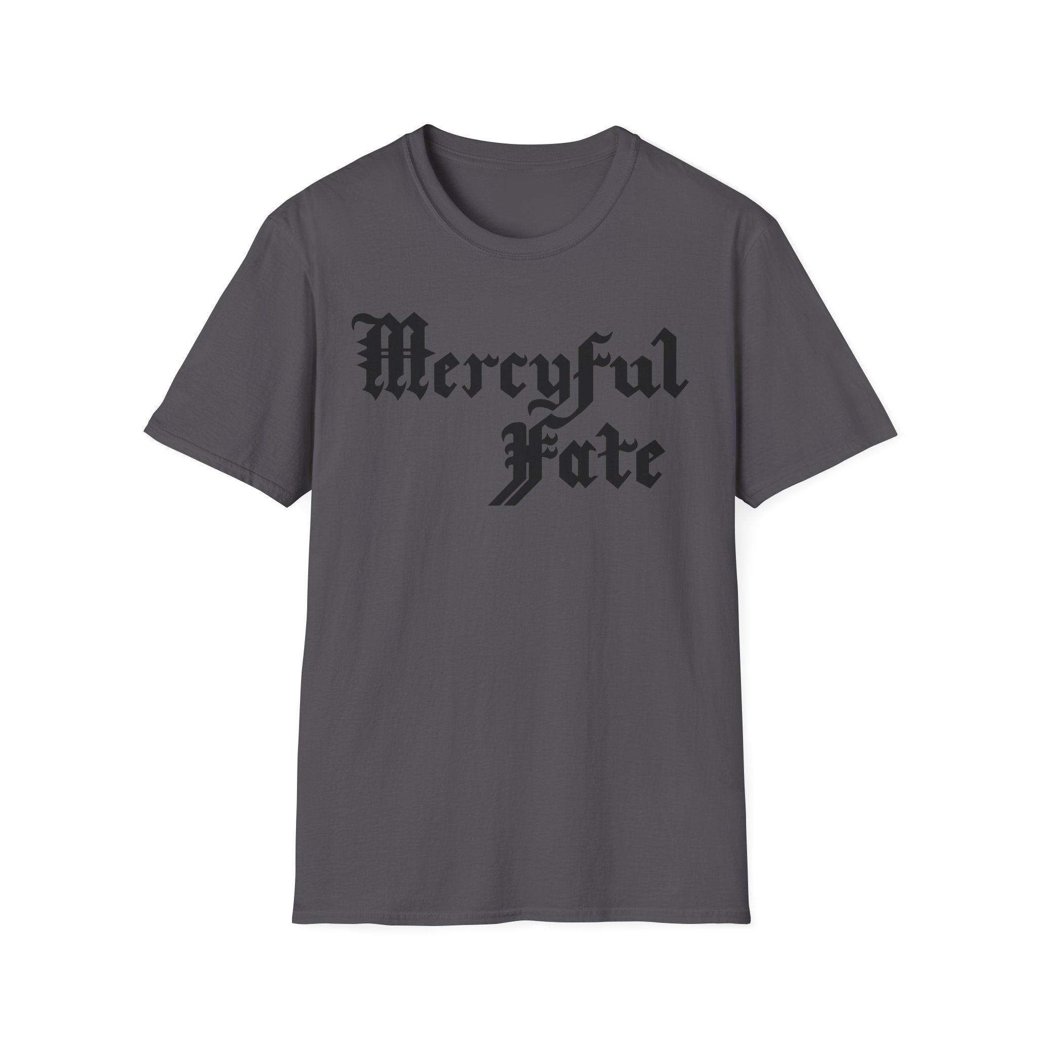 Mercyful Fate Black on Black Cross Unisex Softstyle T-Shirt