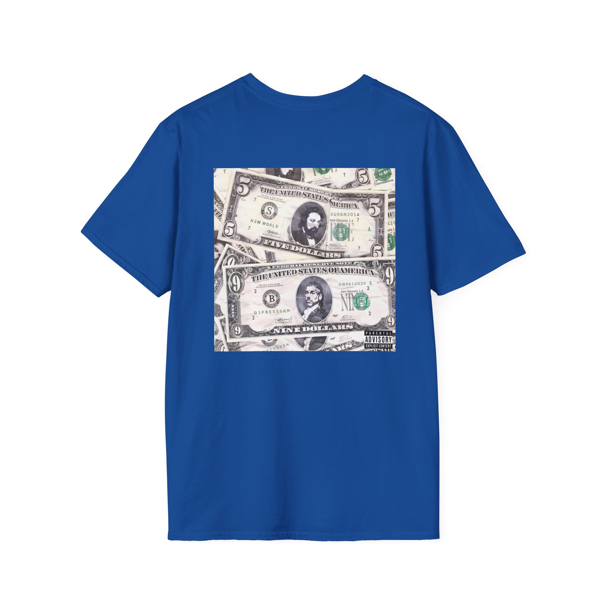 Suicide Boys World Depression Album Cover 2 Unisex Softstyle T-Shirt