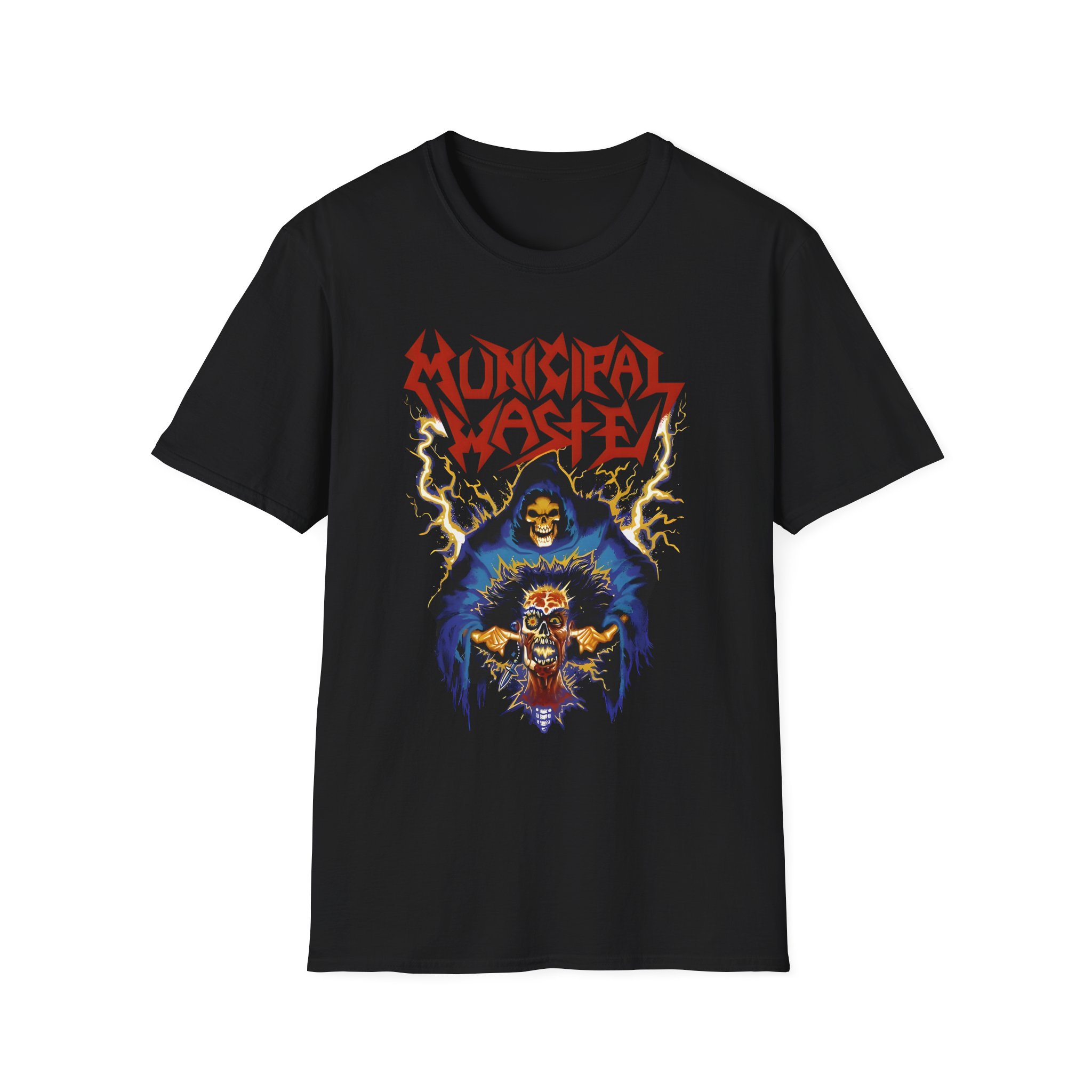 Municipal Waste Wet Willy Unisex Softstyle T-Shirt