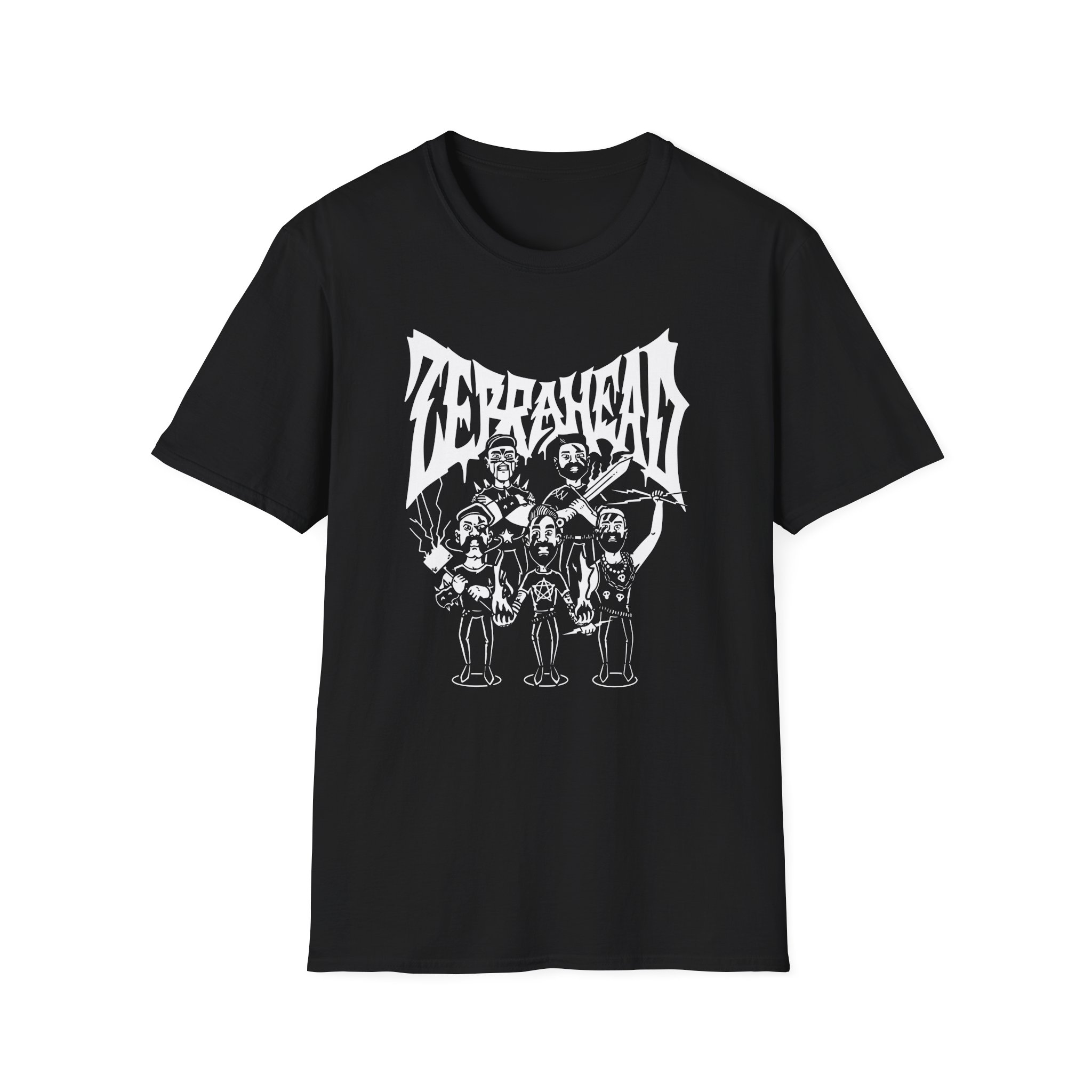 Zebrahead Goth Unisex Softstyle T-Shirt