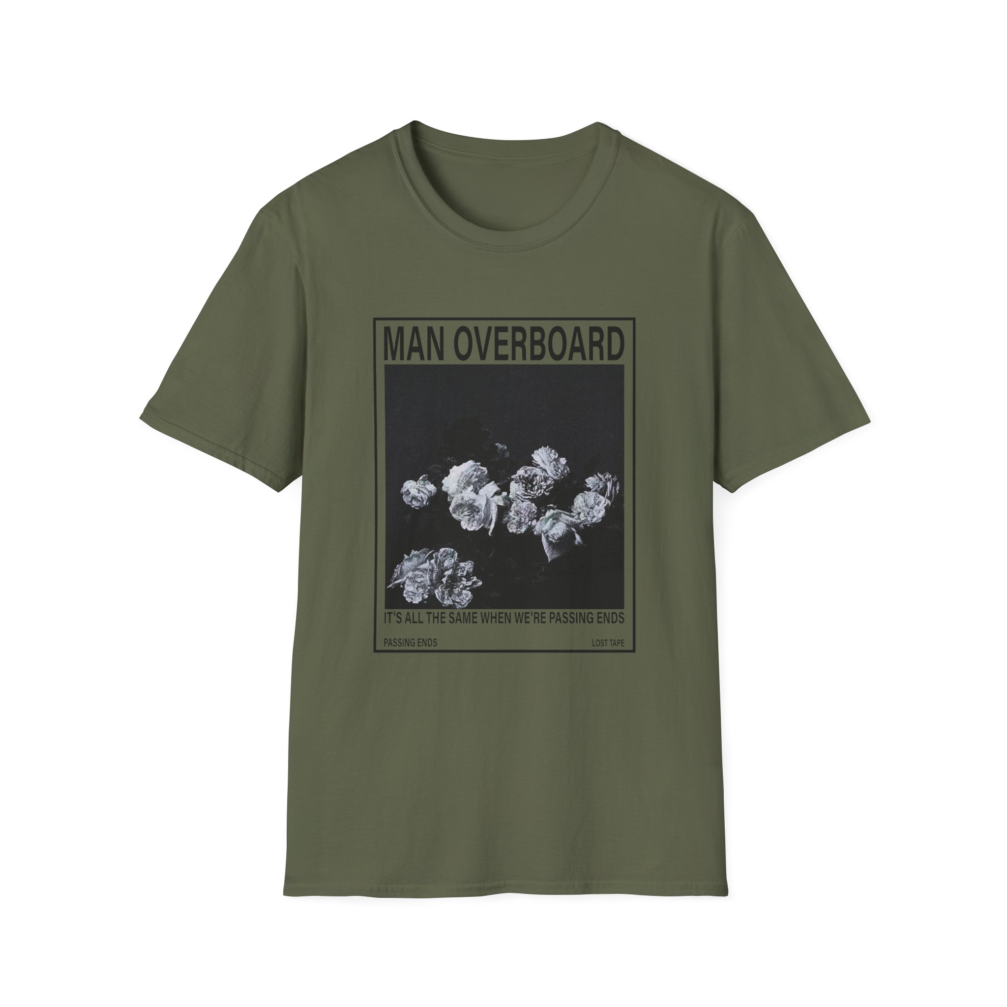 Man Overboard Lost Tape Unisex Softstyle T-Shirt