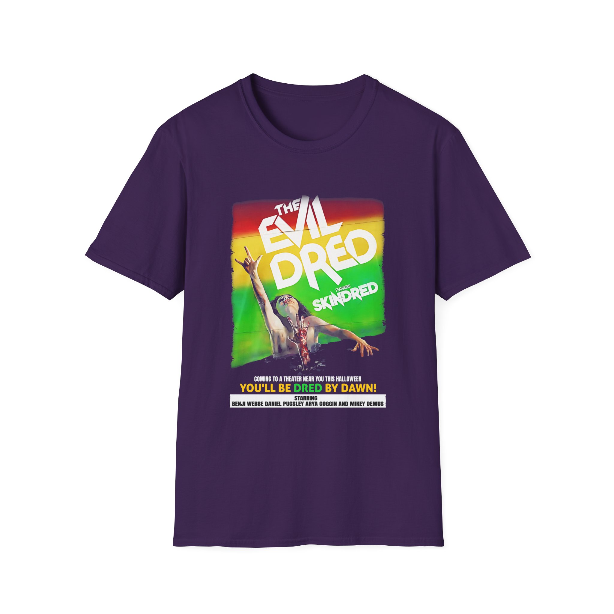 Skindred the Evil Dred Unisex Softstyle T-Shirt