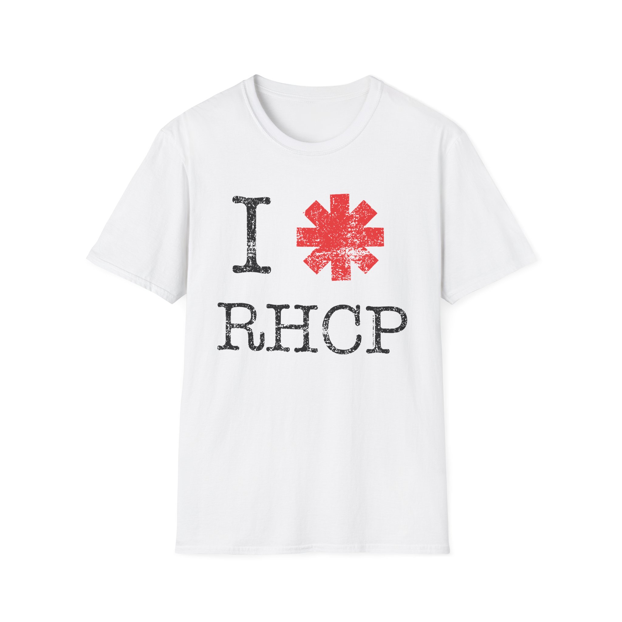 Red Hot Chili Peppers I Heart Rhcp Unisex Softstyle T-Shirt