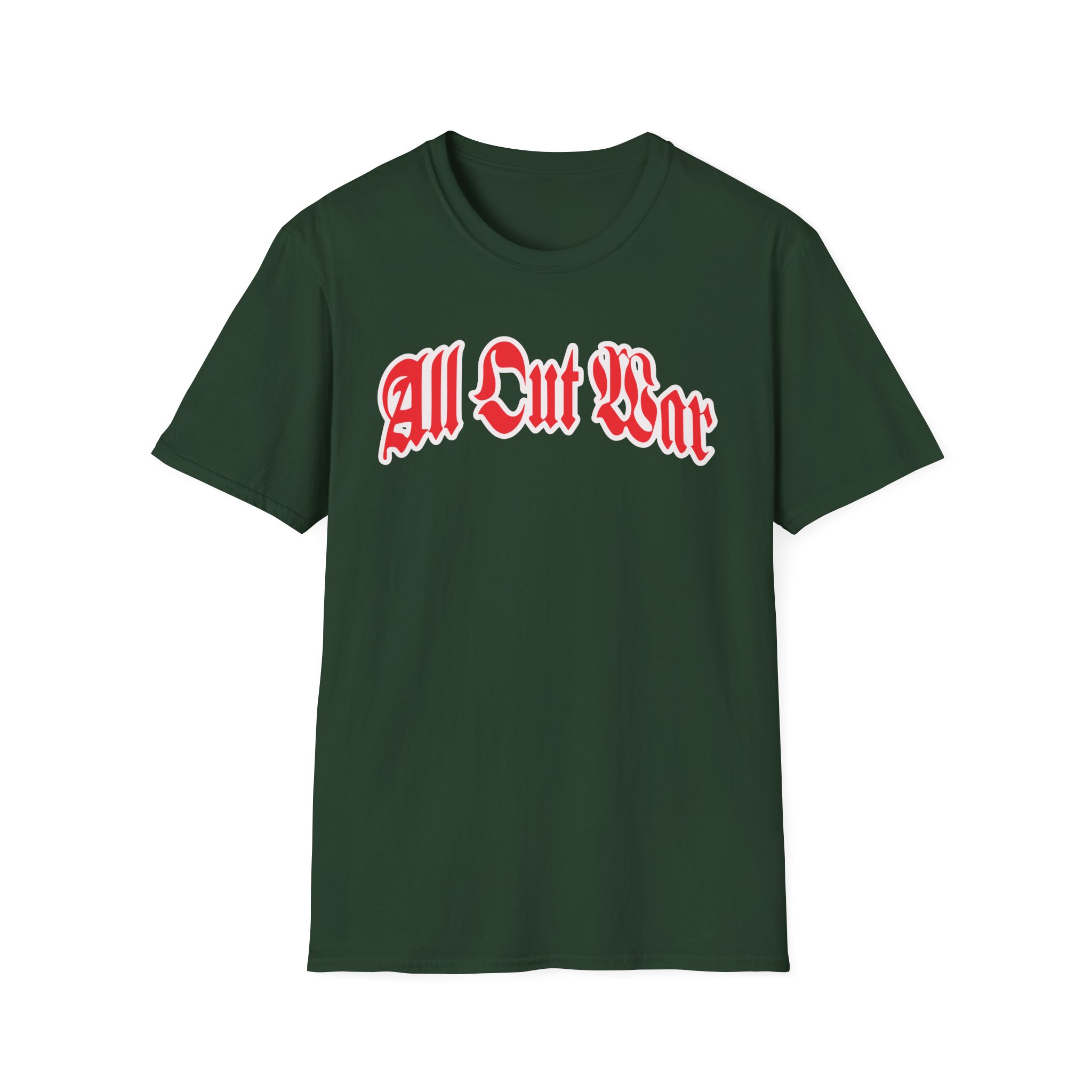 All Out War Logo Unisex Softstyle T-Shirt