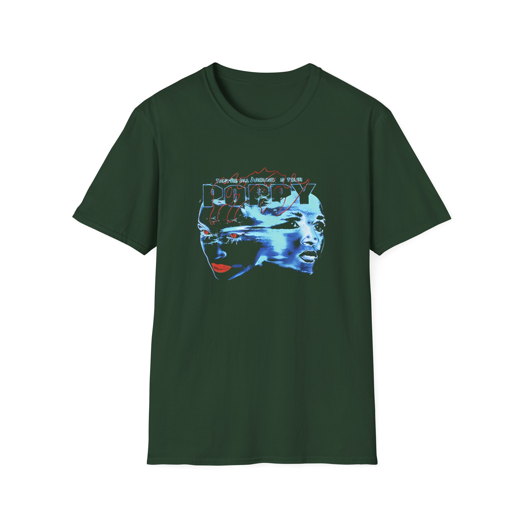 Poppy They Are All Around Us Tour Unisex Softstyle T-Shirt