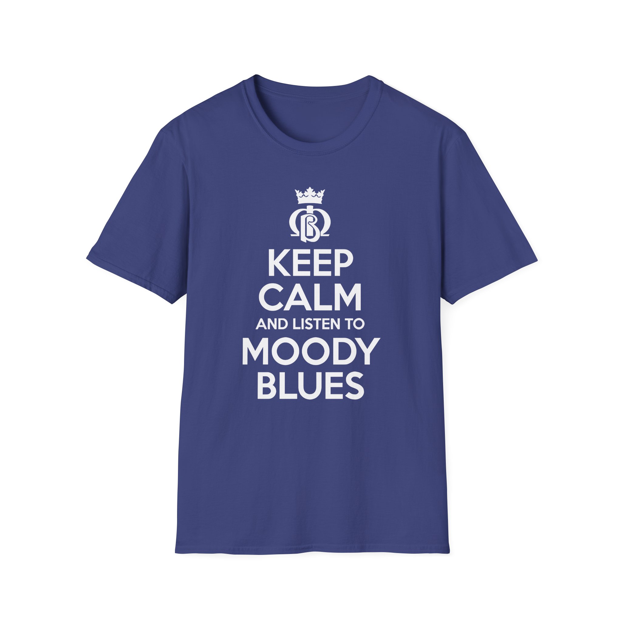 The Moody Blues Keep Calm and Listen Unisex Softstyle T-Shirt