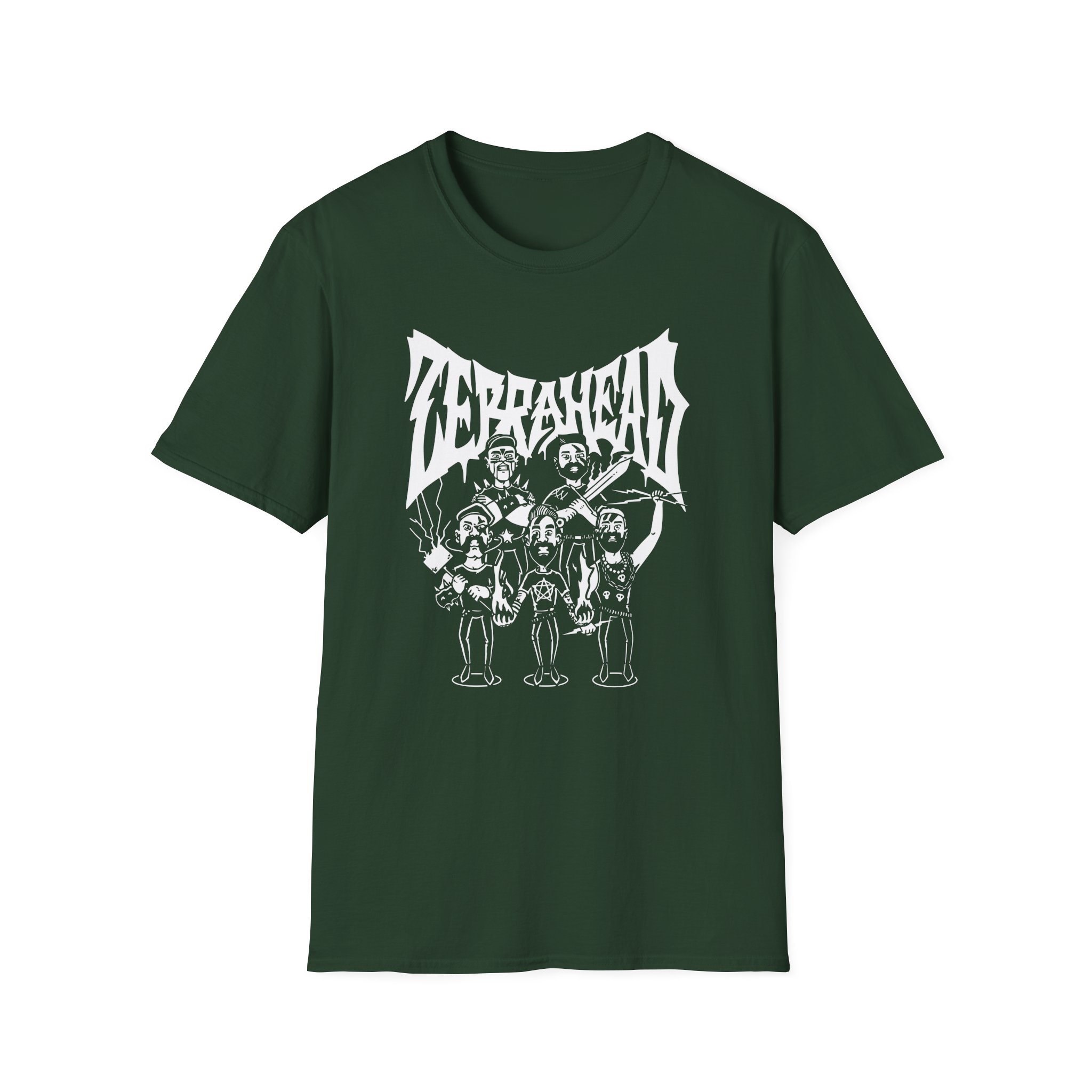 Zebrahead Goth Unisex Softstyle T-Shirt