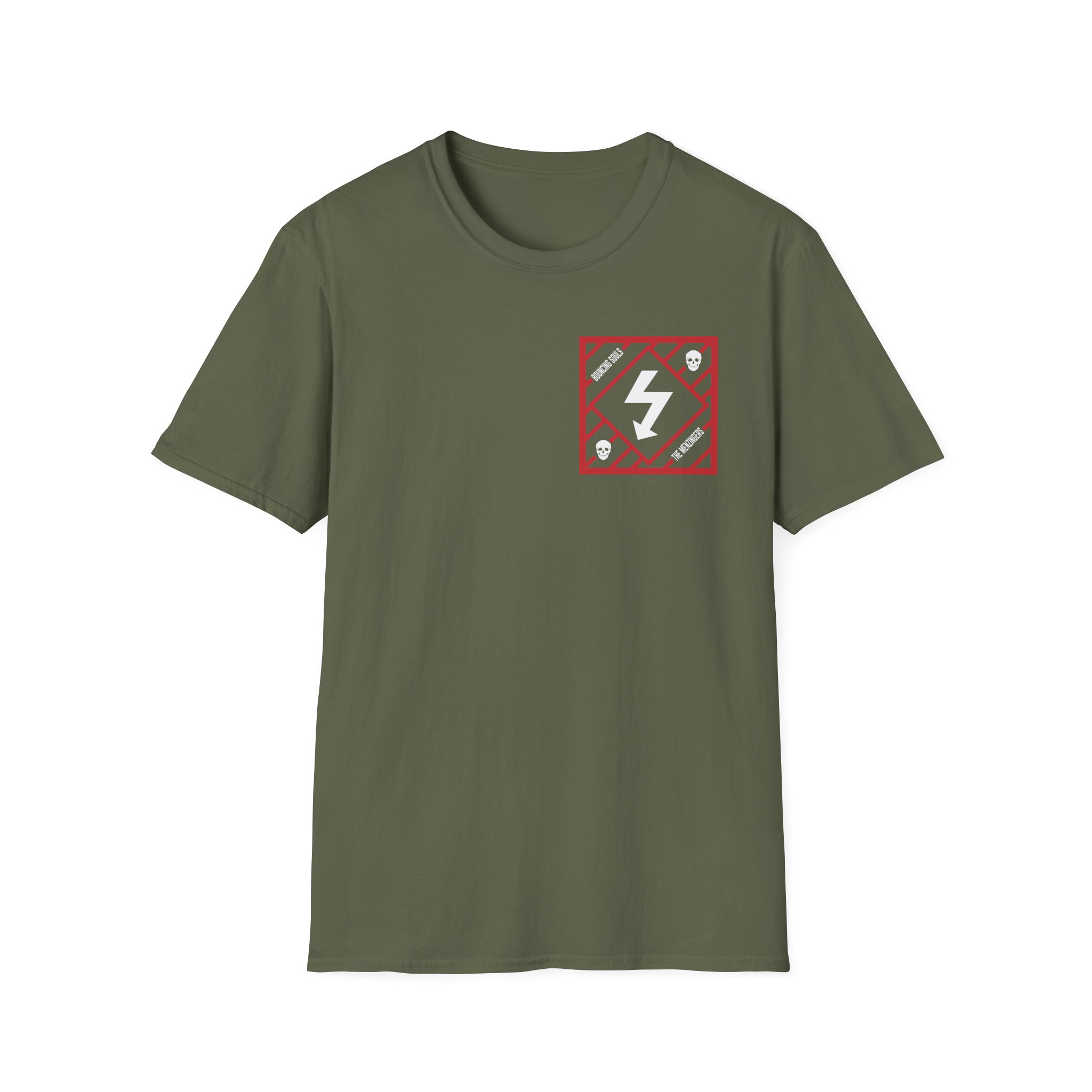 The Bouncing Souls Shocking Unisex Softstyle T-Shirt