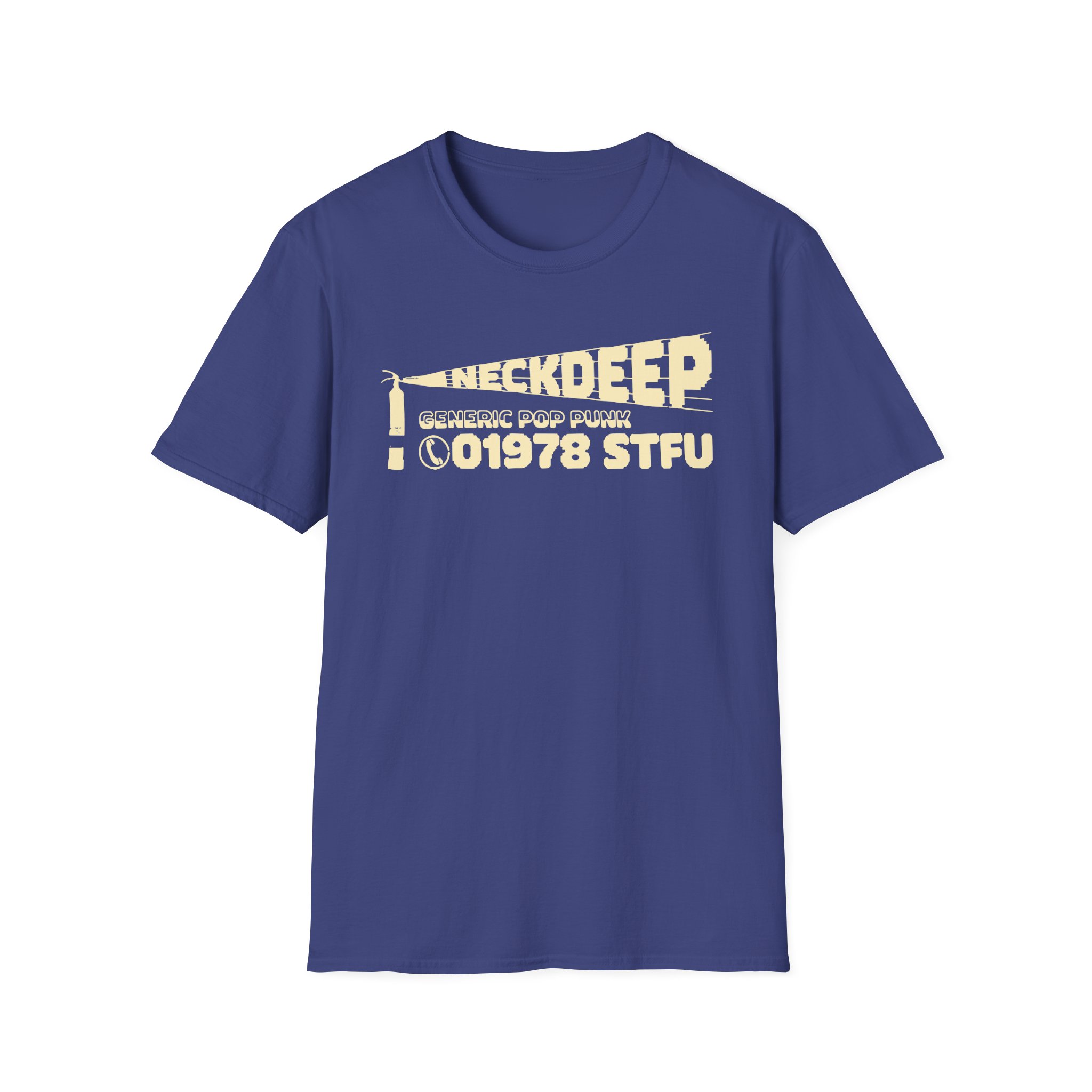 Neck Deep Extinguisher Unisex Softstyle T-Shirt