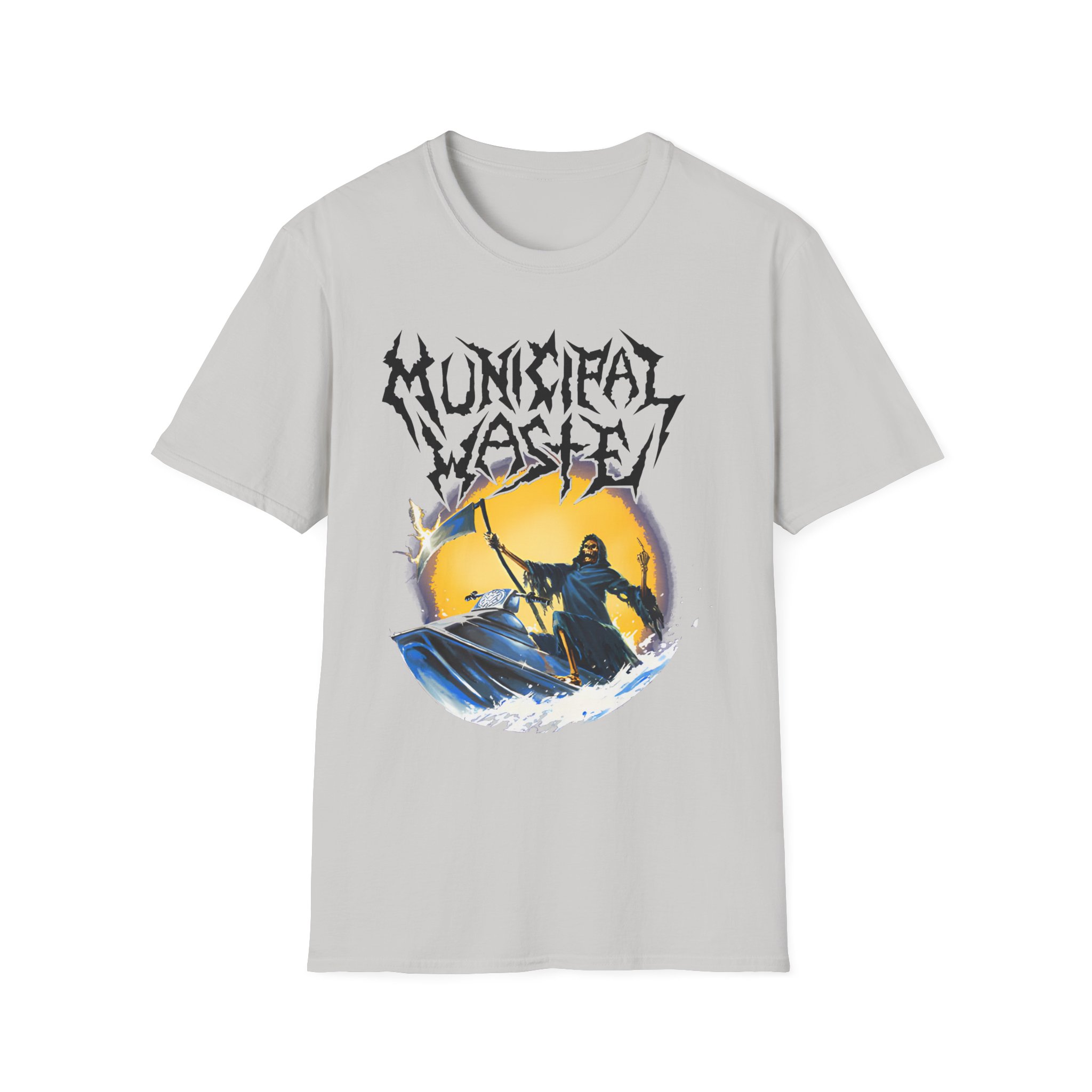 Municipal Waste Jet Ski Death Unisex Softstyle T-Shirt