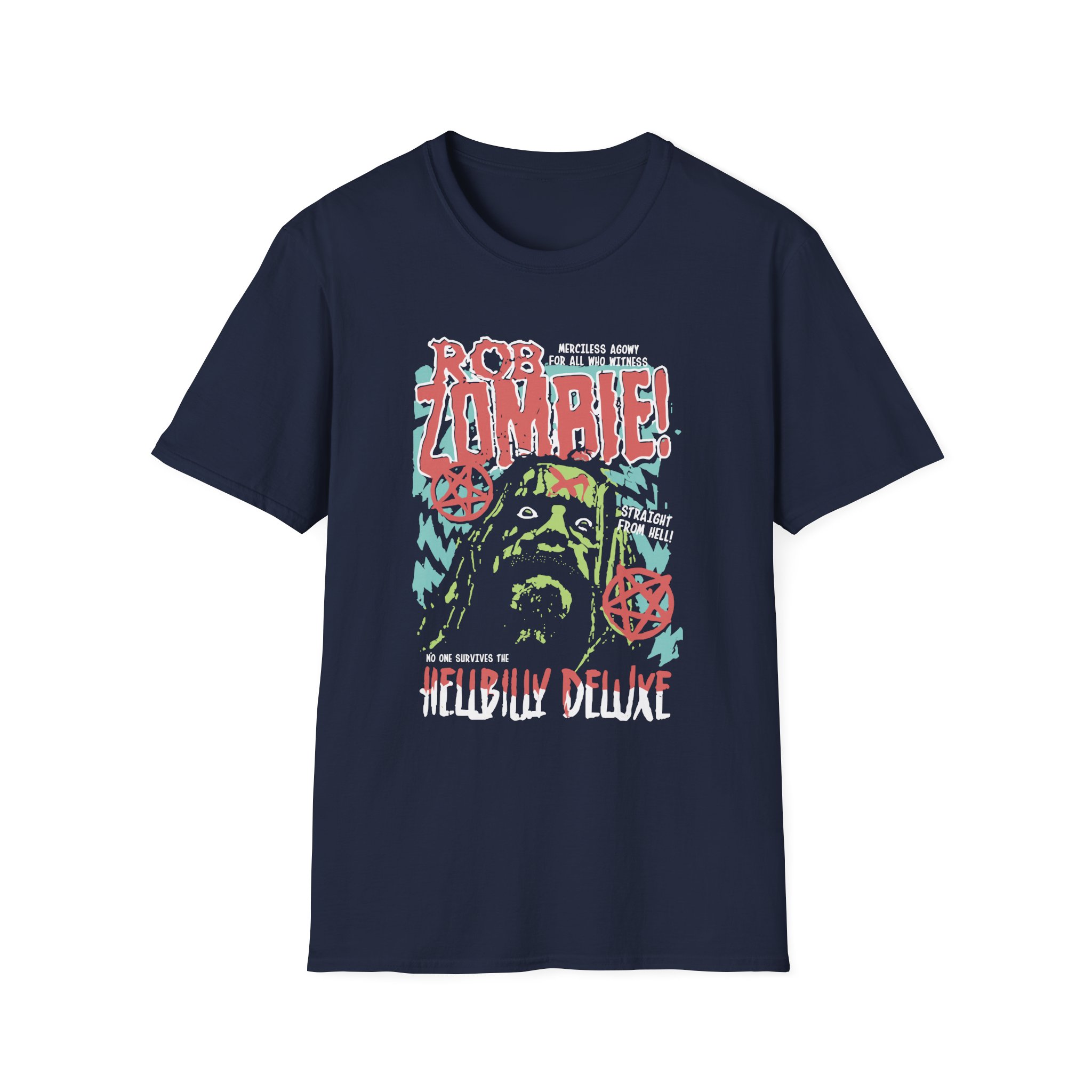 Rob Zombie Hellbilly Doom Unisex Softstyle T-Shirt