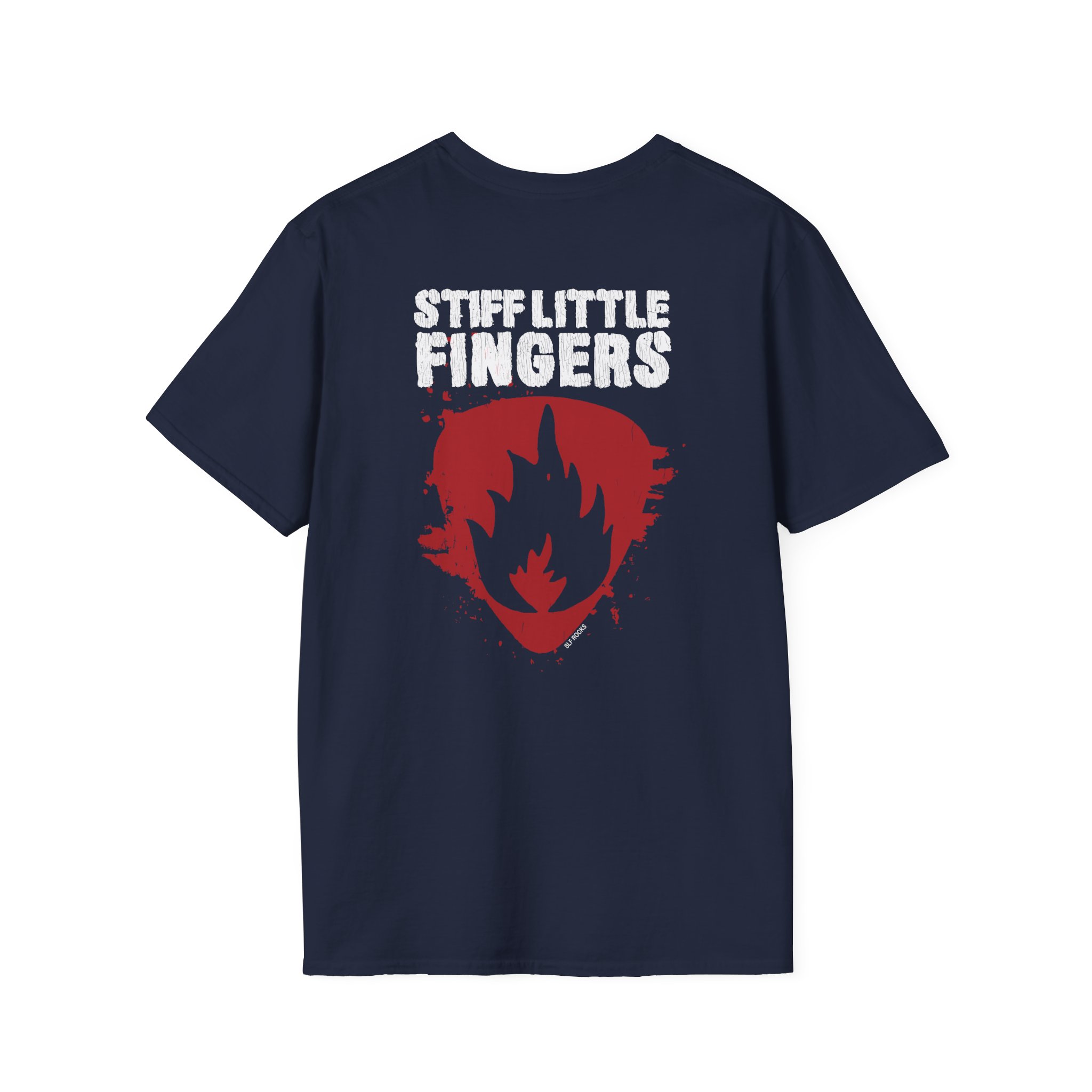 Stiff Little Fingers Plectrum Unisex Softstyle T-Shirt