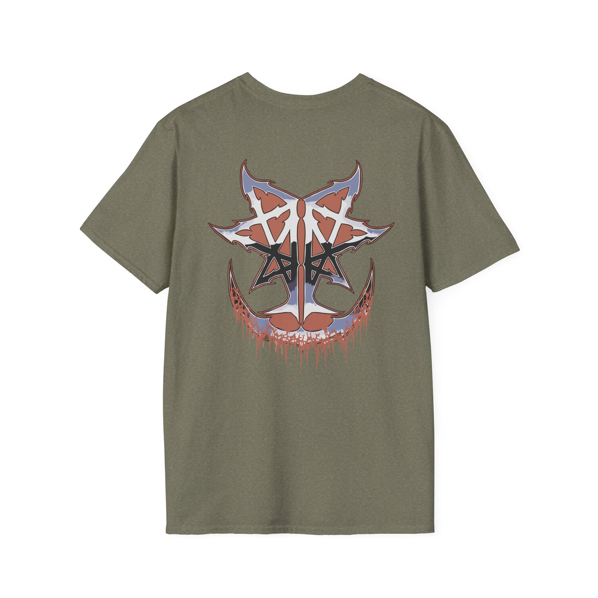 Ingested Face Ripper Unisex Softstyle T-Shirt