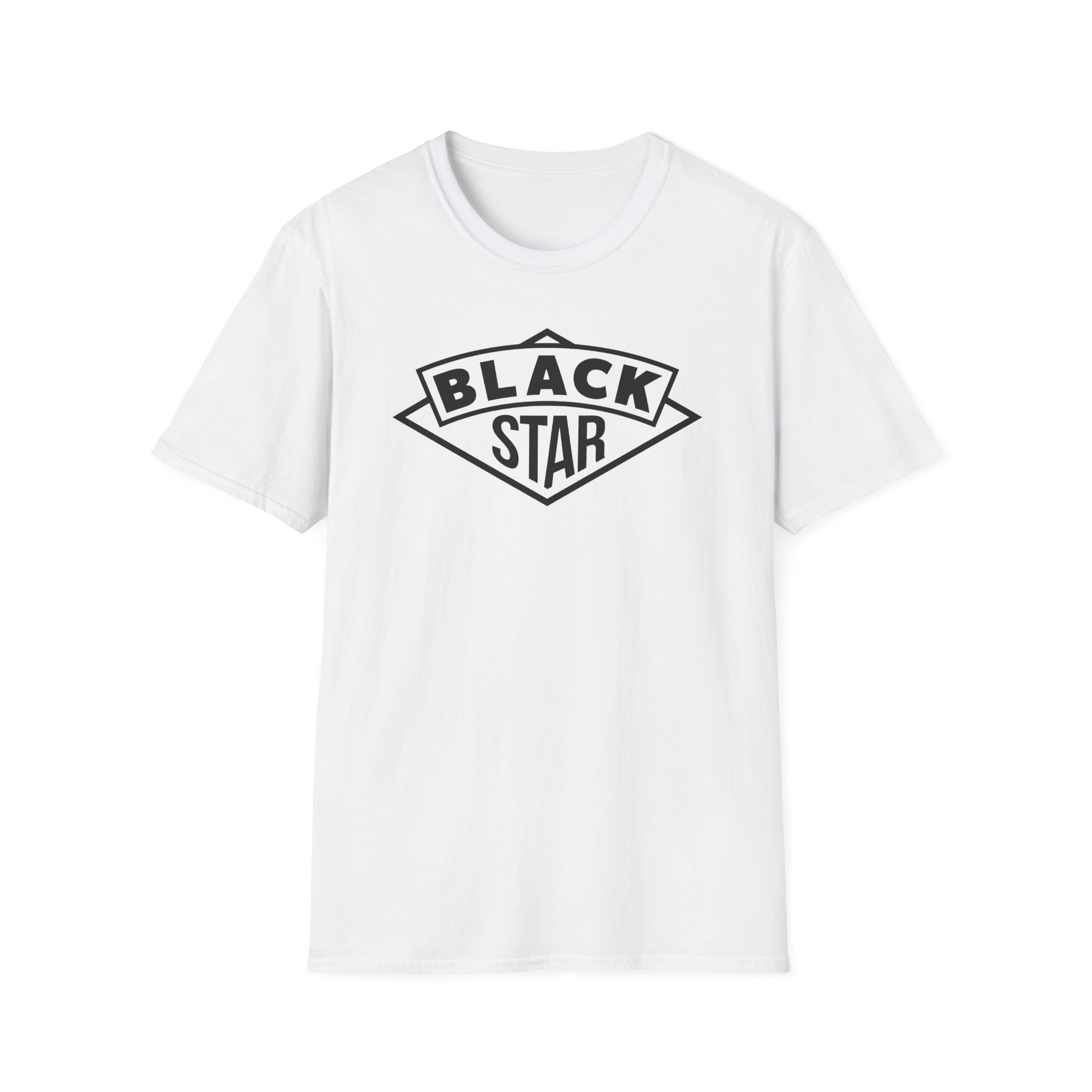 Black Star Icon Unisex Softstyle T-Shirt