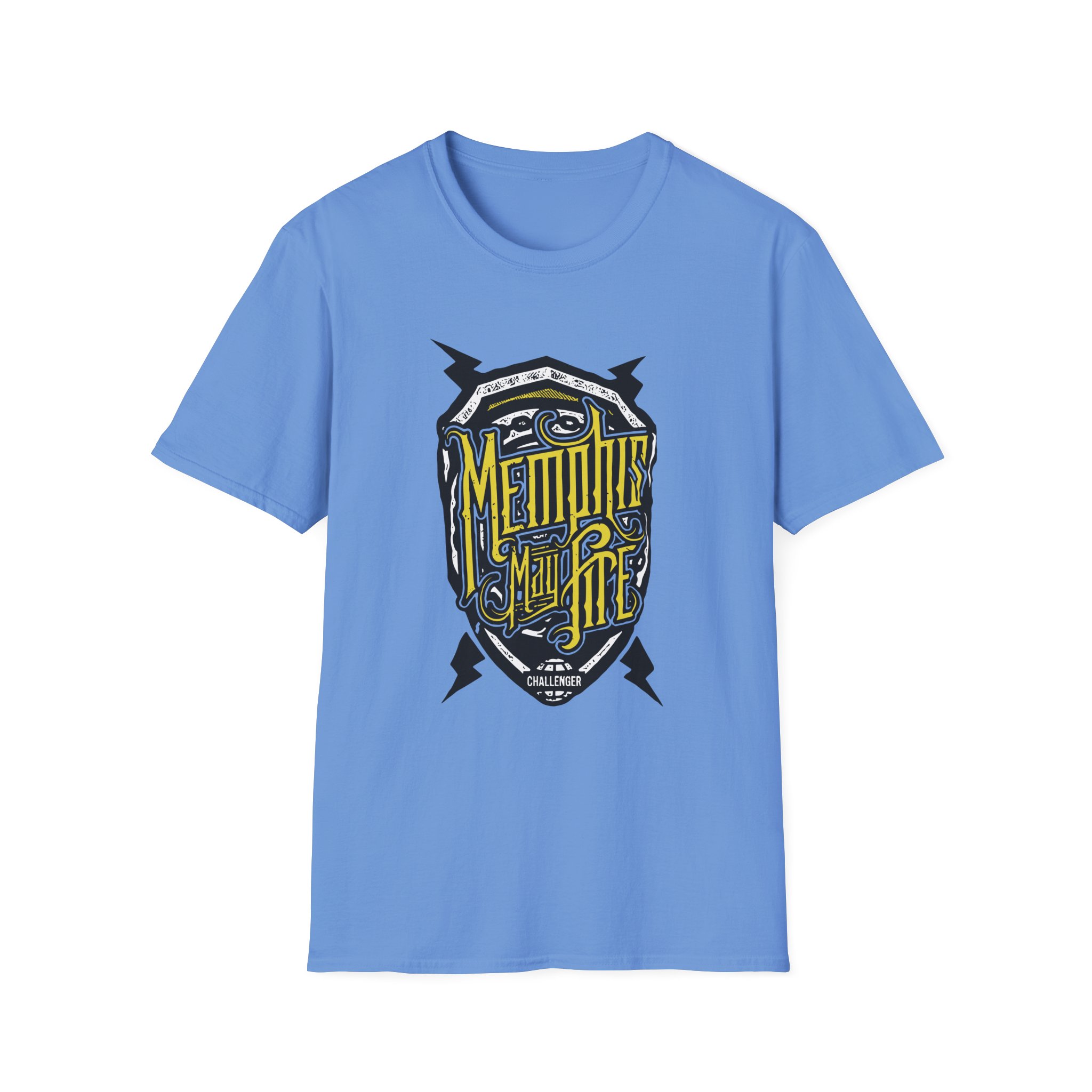 Memphis May Fire Shield Unisex Softstyle T-Shirt