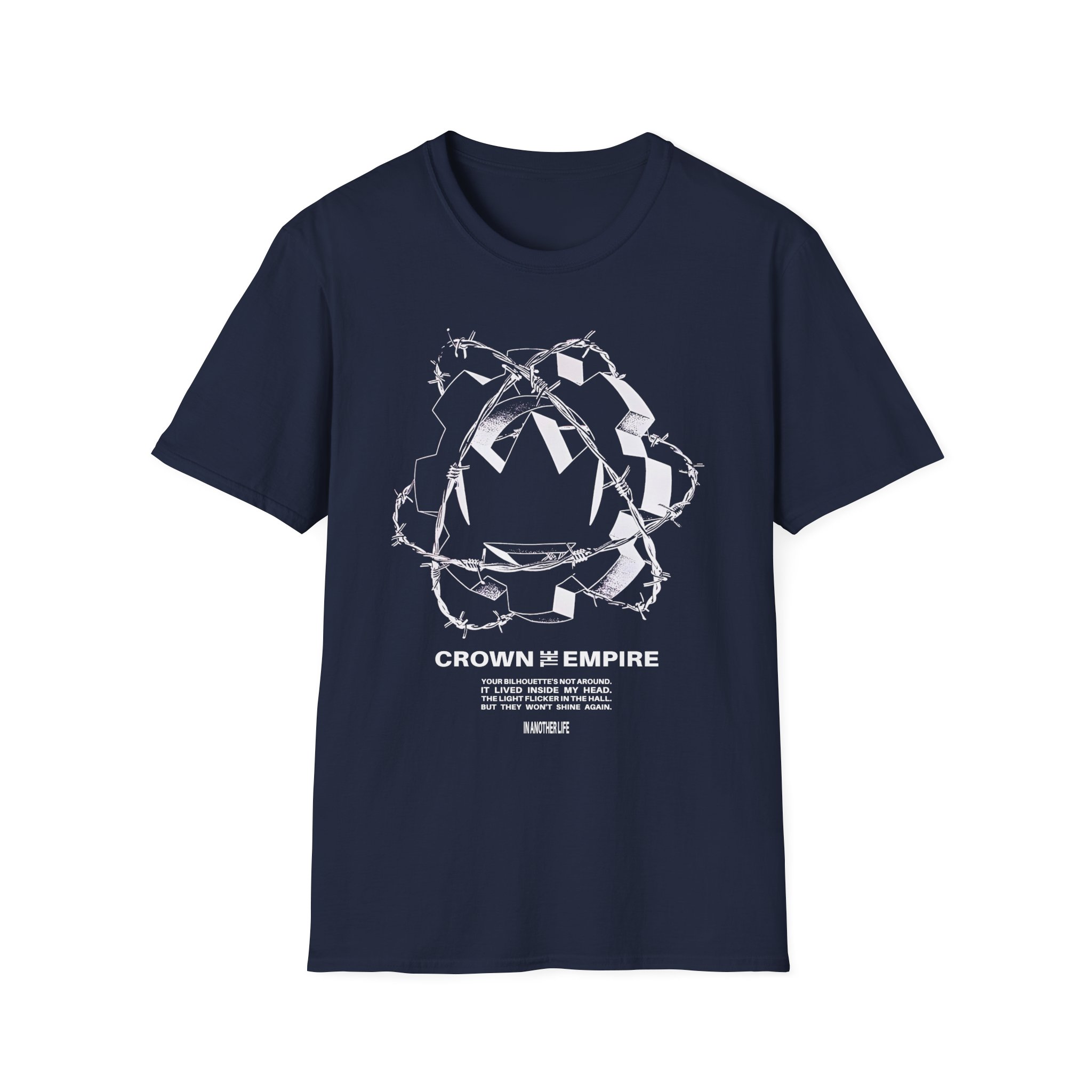 Crown the Empire Barbed Wire COG Unisex Softstyle T-Shirt