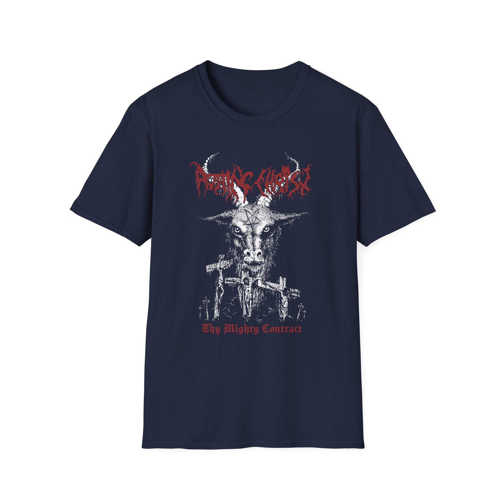 Rotting Christ Thy Might Contract Goat Unisex Softstyle T-Shirt