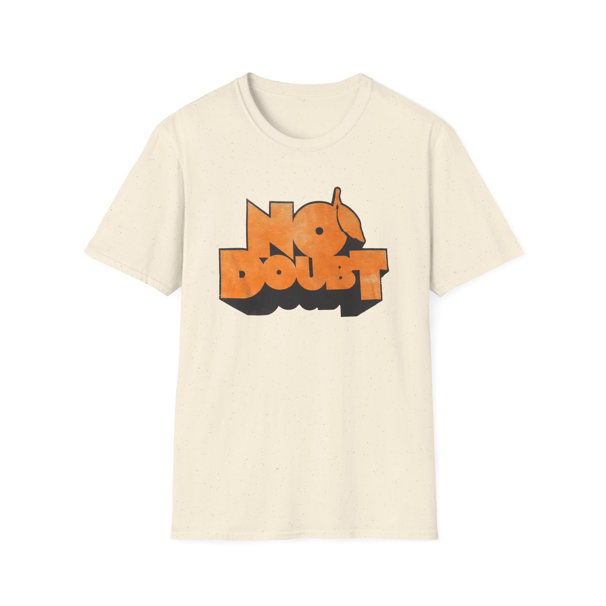 No Doubt Orange Block Unisex Softstyle T-Shirt