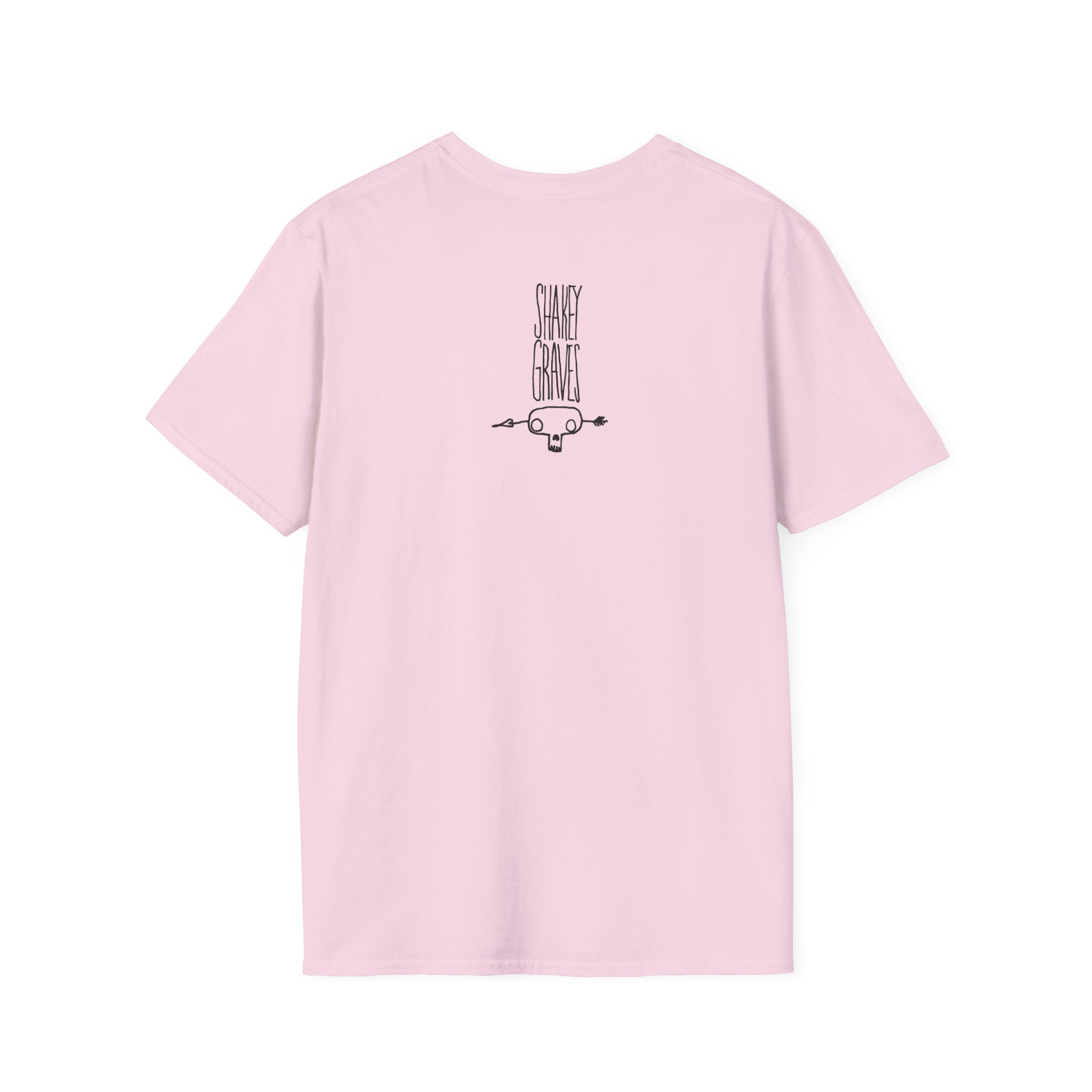 Shakey Graves SKULL Unisex Softstyle T-Shirt
