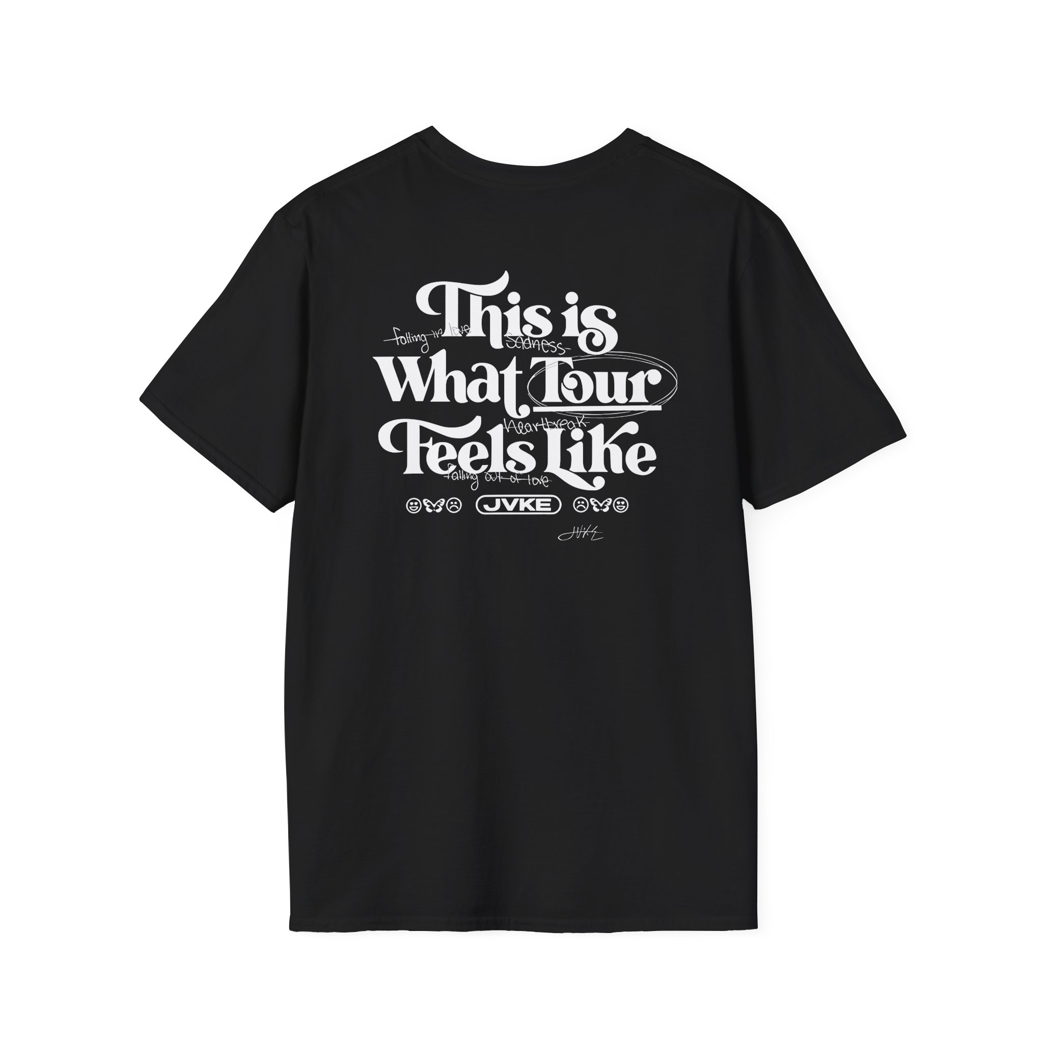 Jvke What Tour Feels Like Unisex Softstyle T-Shirt